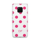 Initial Dots Personalised Huawei Mate 20 Pro Phone Case