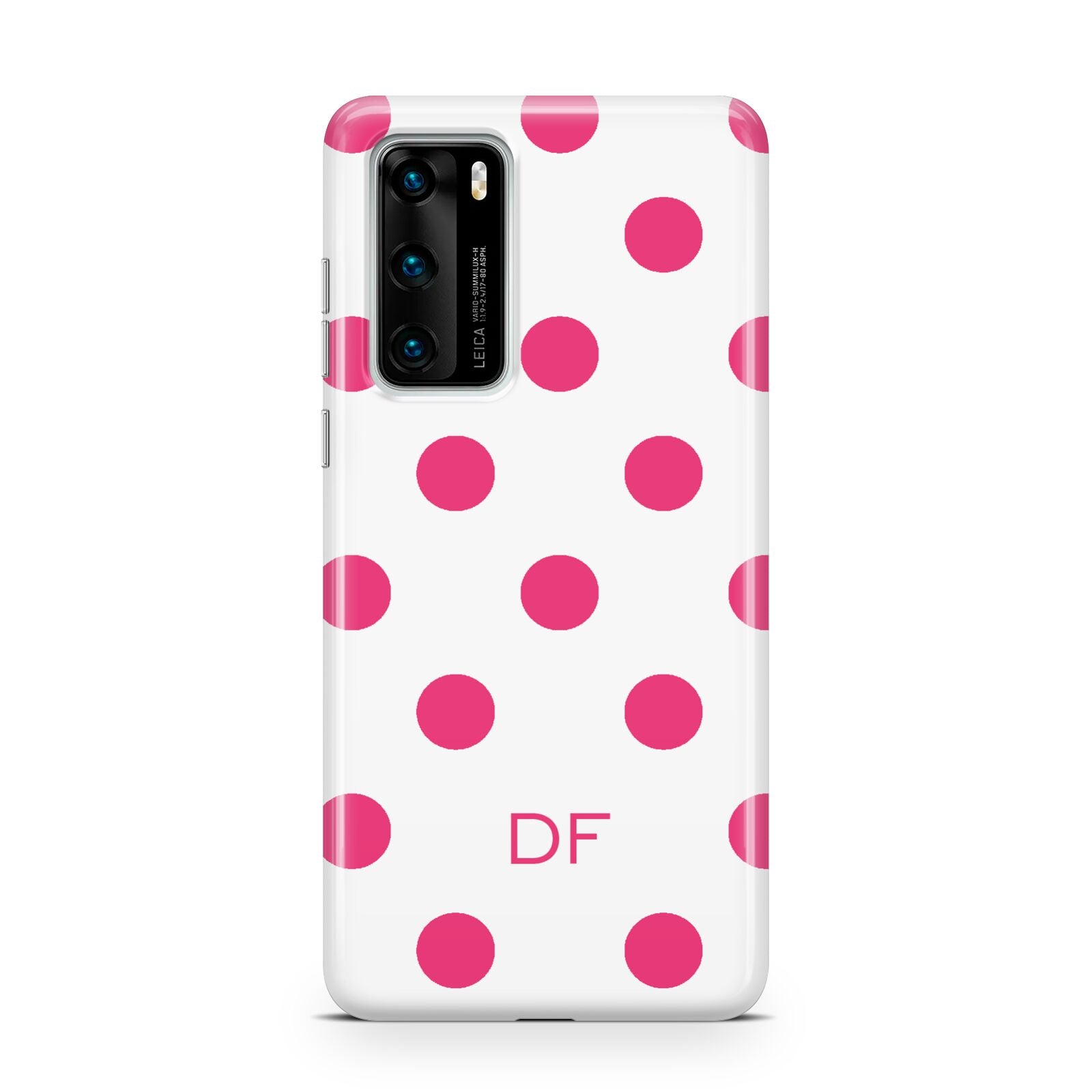 Initial Dots Personalised Huawei P40 Phone Case