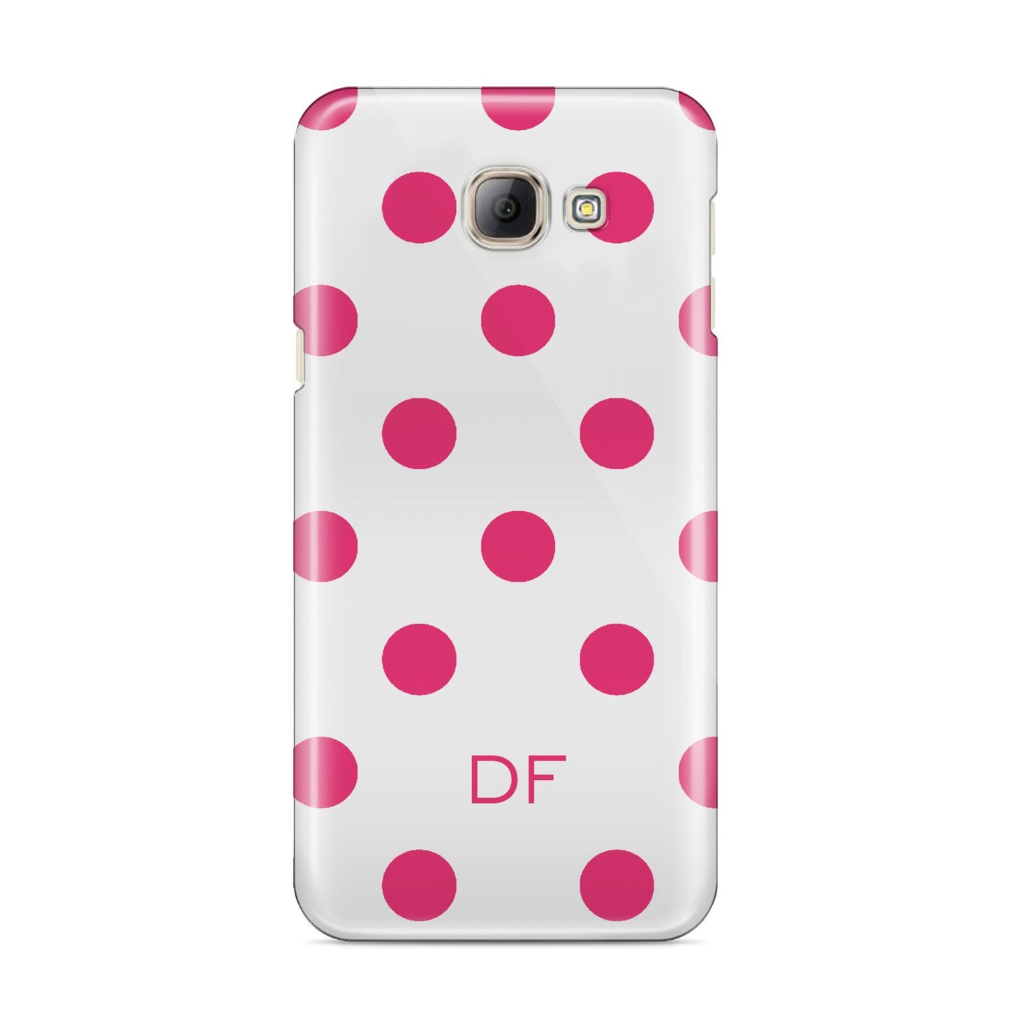 Initial Dots Personalised Samsung Galaxy A8 2016 Case