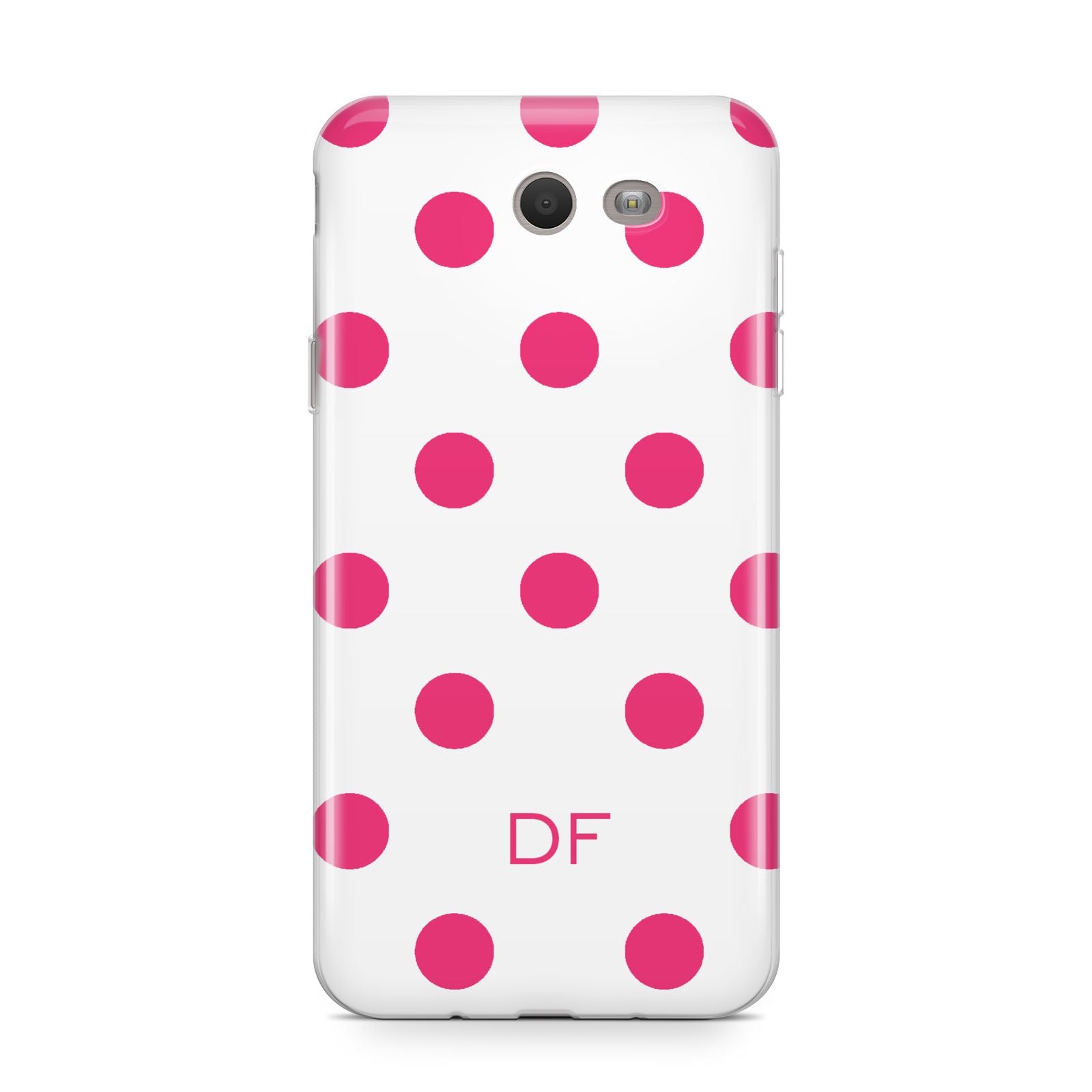 Initial Dots Personalised Samsung Galaxy J7 2017 Case