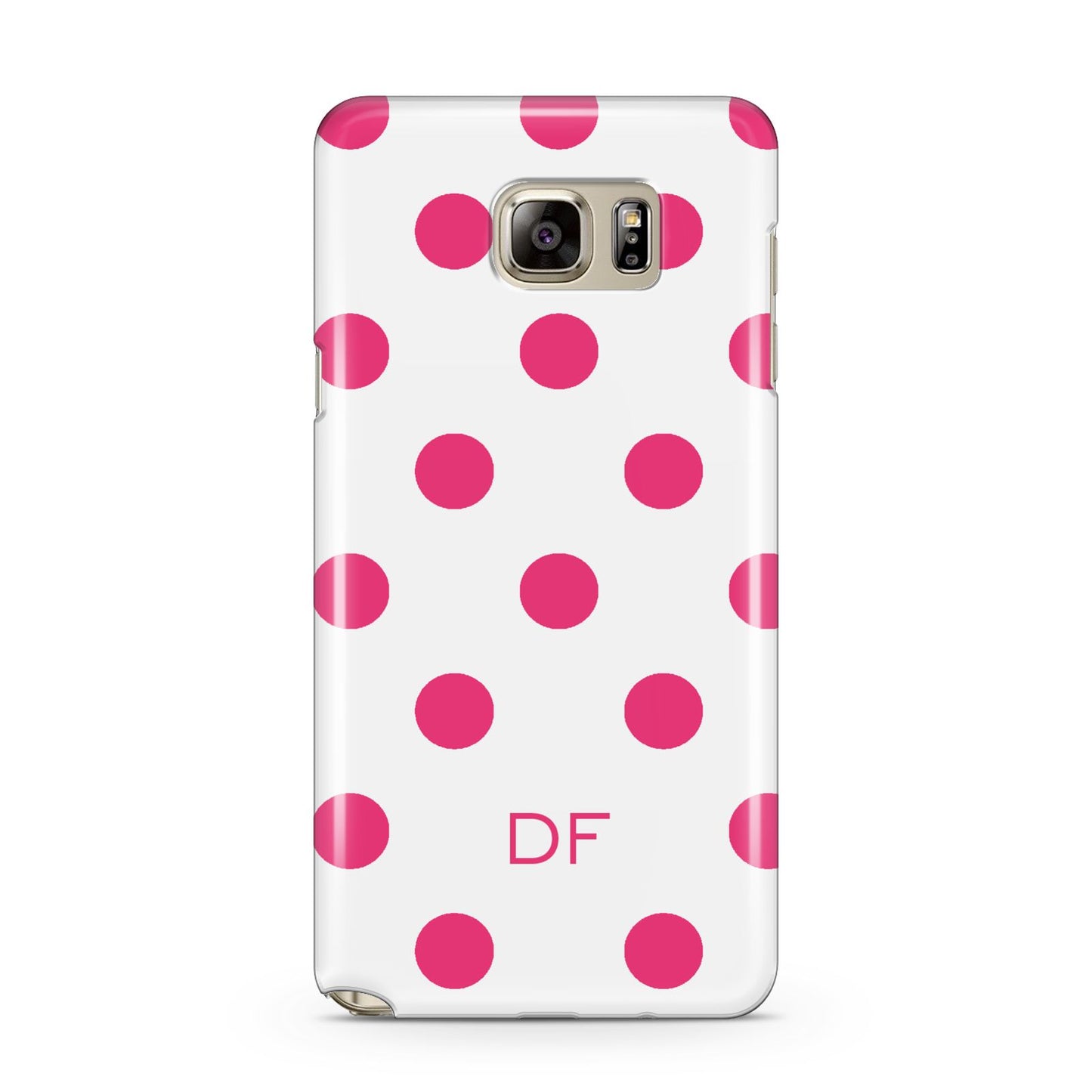 Initial Dots Personalised Samsung Galaxy Note 5 Case