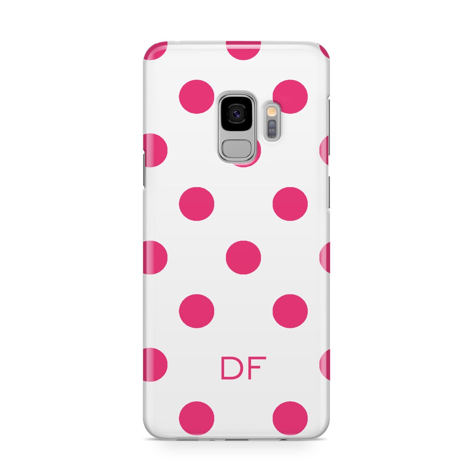 Initial Dots Personalised Samsung Galaxy S9 Case