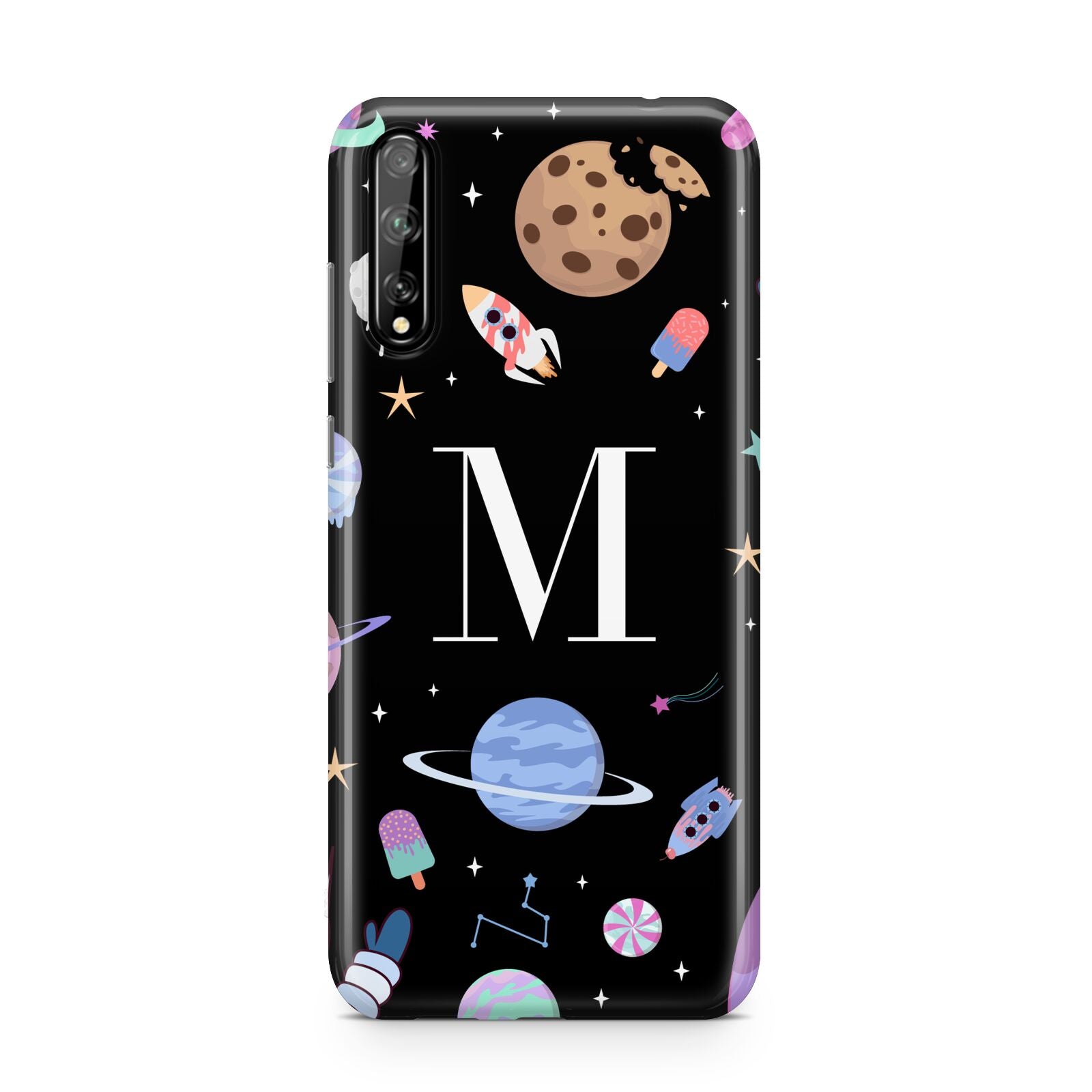 Initialled Candy Space Scene Huawei Enjoy 10s Phone Case