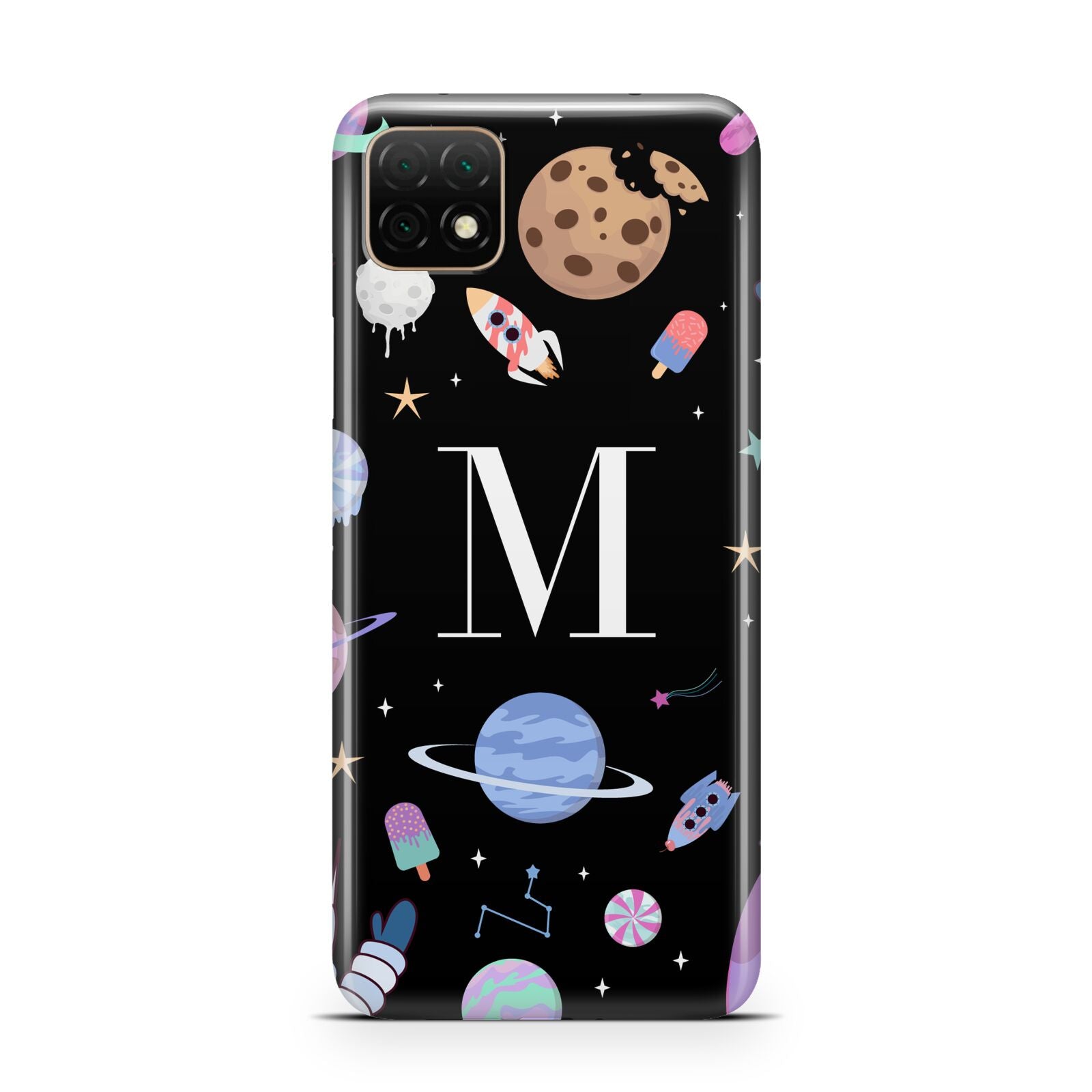 Initialled Candy Space Scene Huawei Enjoy 20 Phone Case