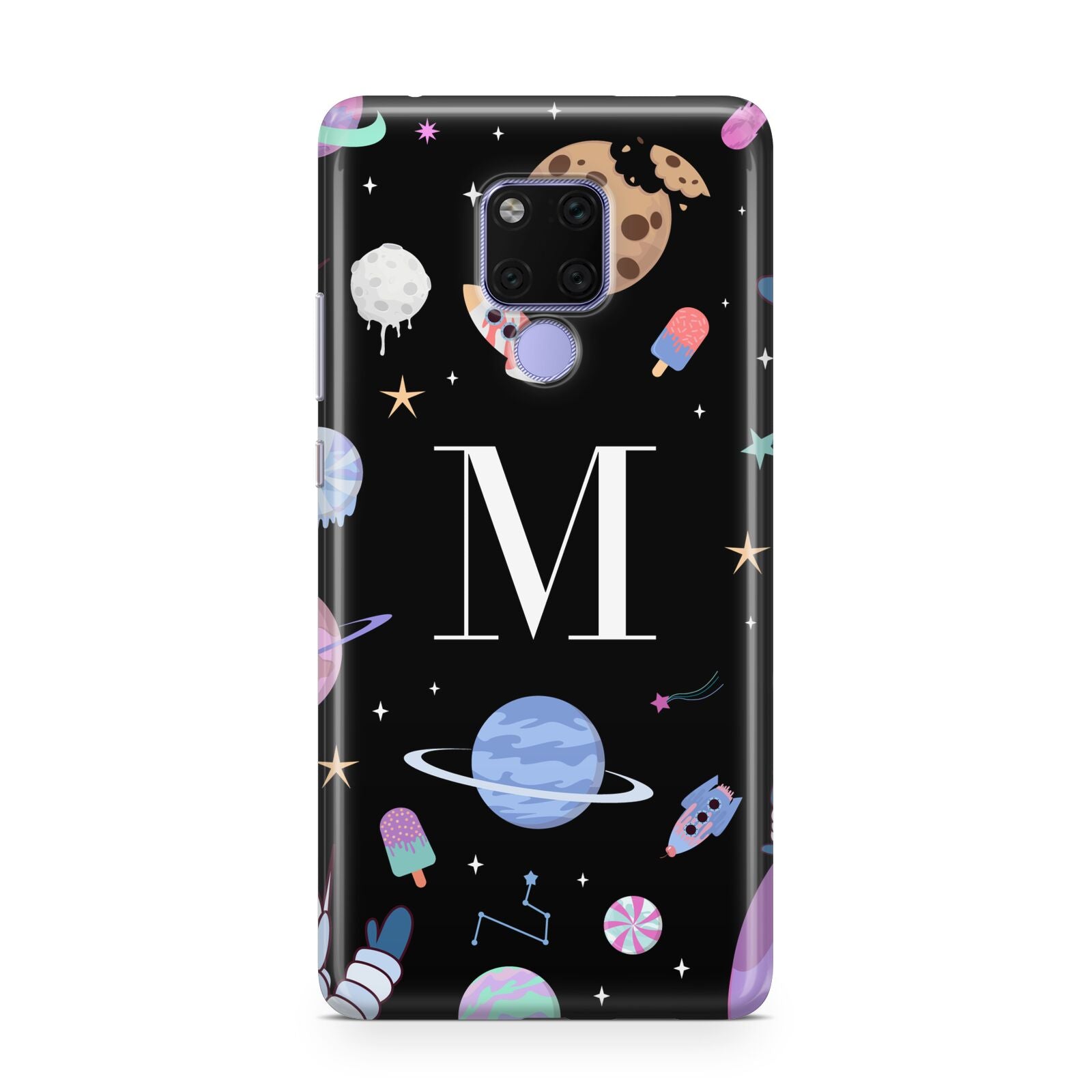 Initialled Candy Space Scene Huawei Mate 20X Phone Case