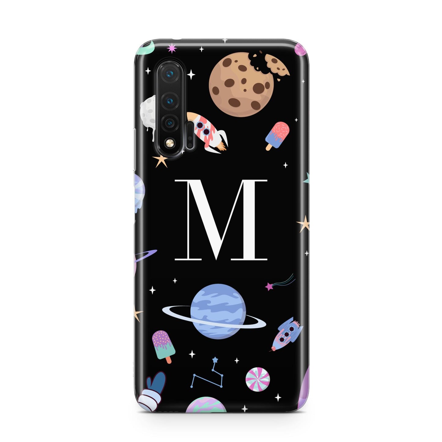 Initialled Candy Space Scene Huawei Nova 6 Phone Case