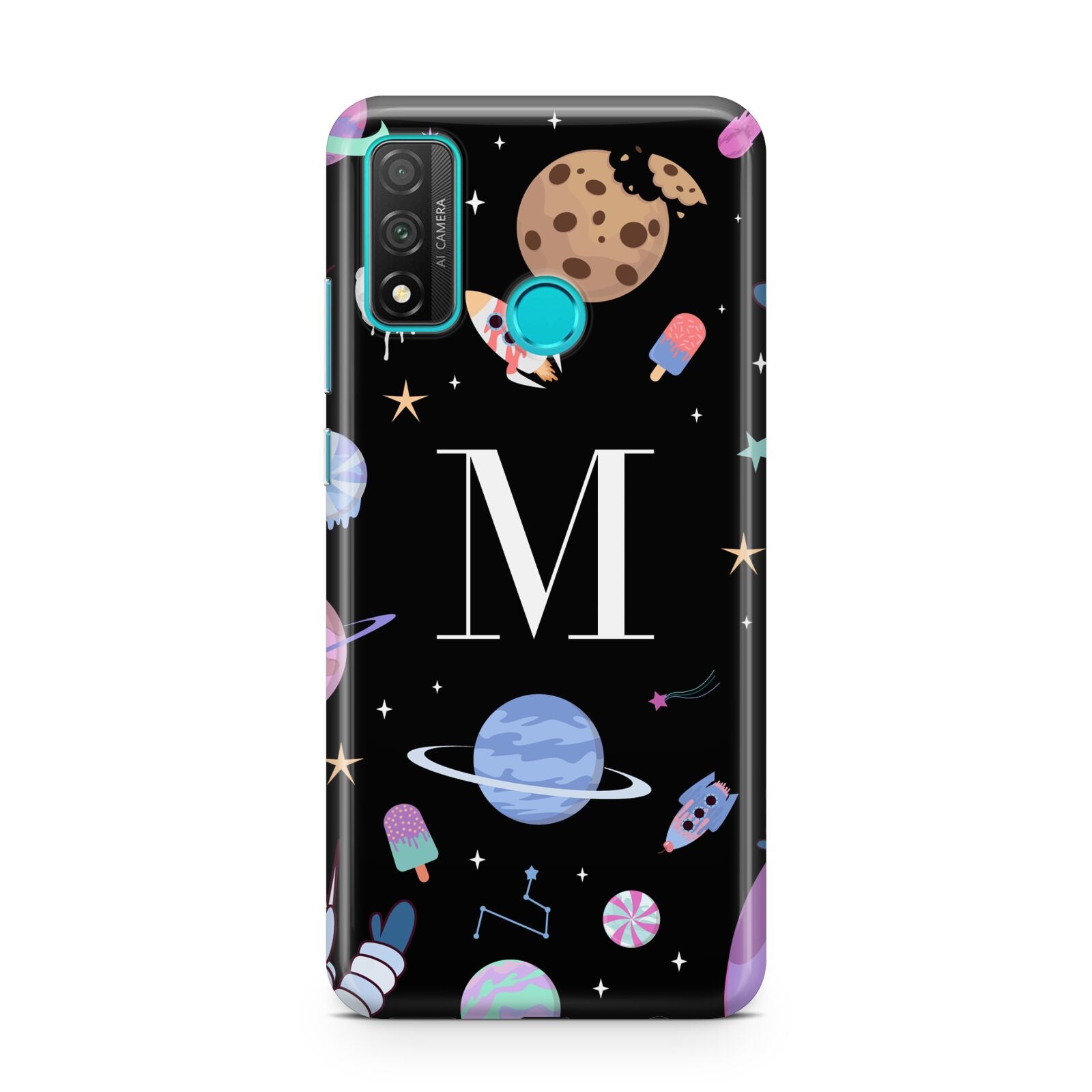 Initialled Candy Space Scene Huawei P Smart 2020