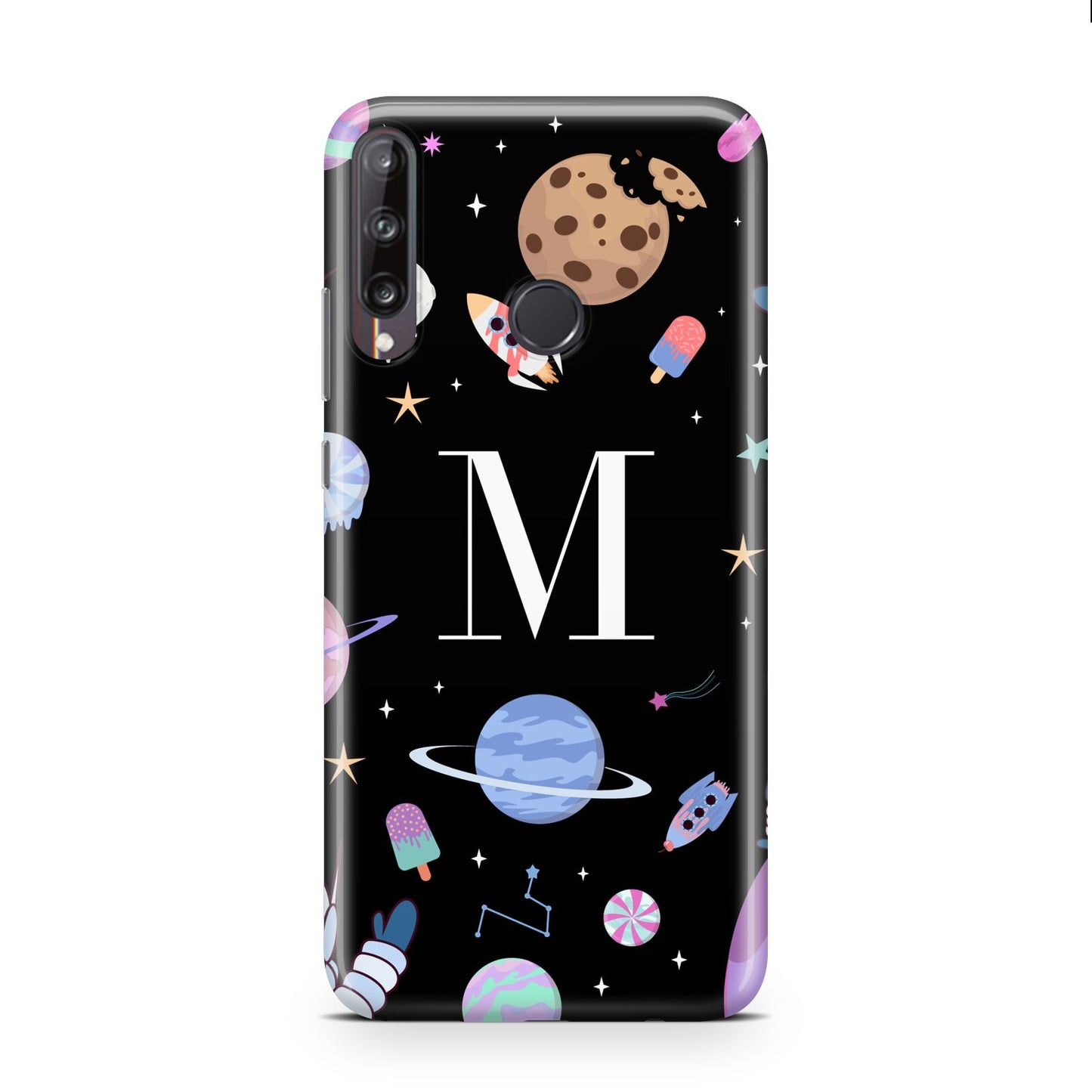 Initialled Candy Space Scene Huawei P40 Lite E Phone Case