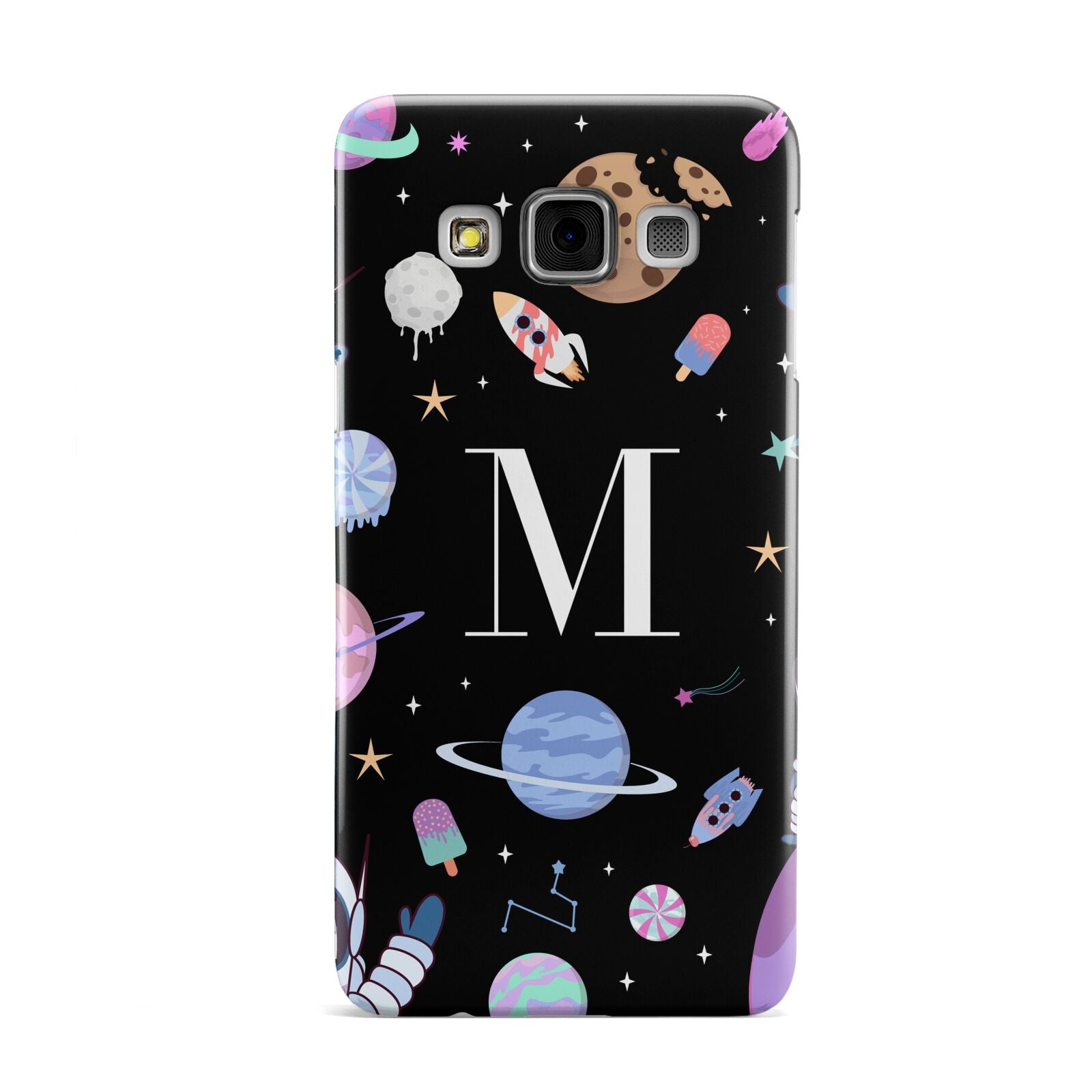 Initialled Candy Space Scene Samsung Galaxy A3 Case