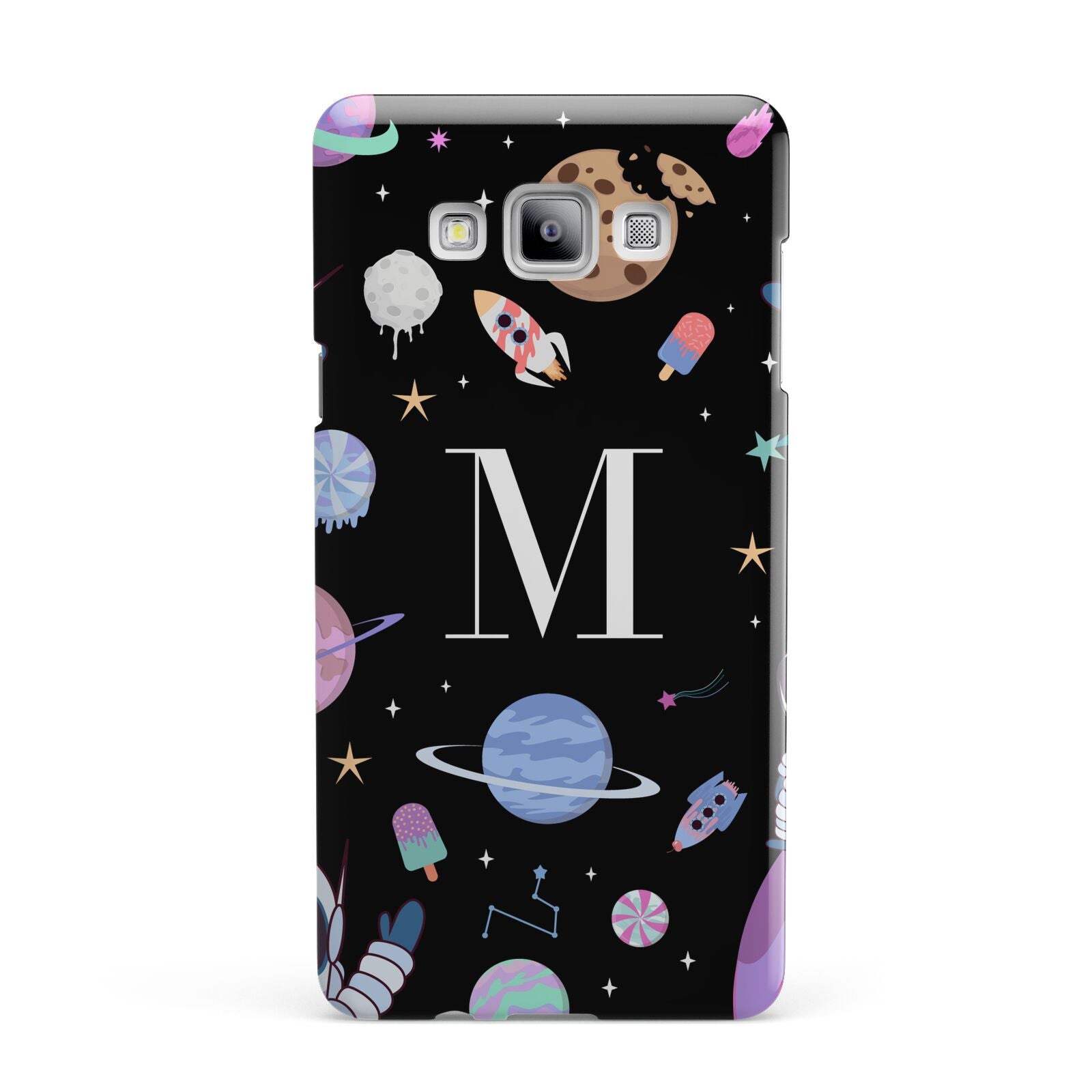 Initialled Candy Space Scene Samsung Galaxy A7 2015 Case