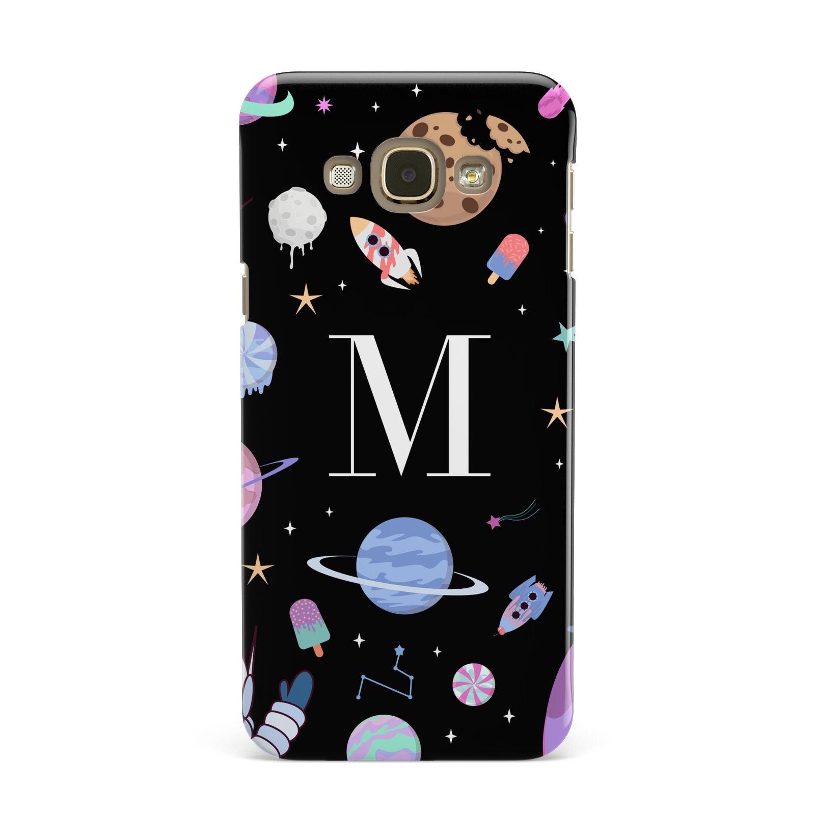 Initialled Candy Space Scene Samsung Galaxy A8 Case