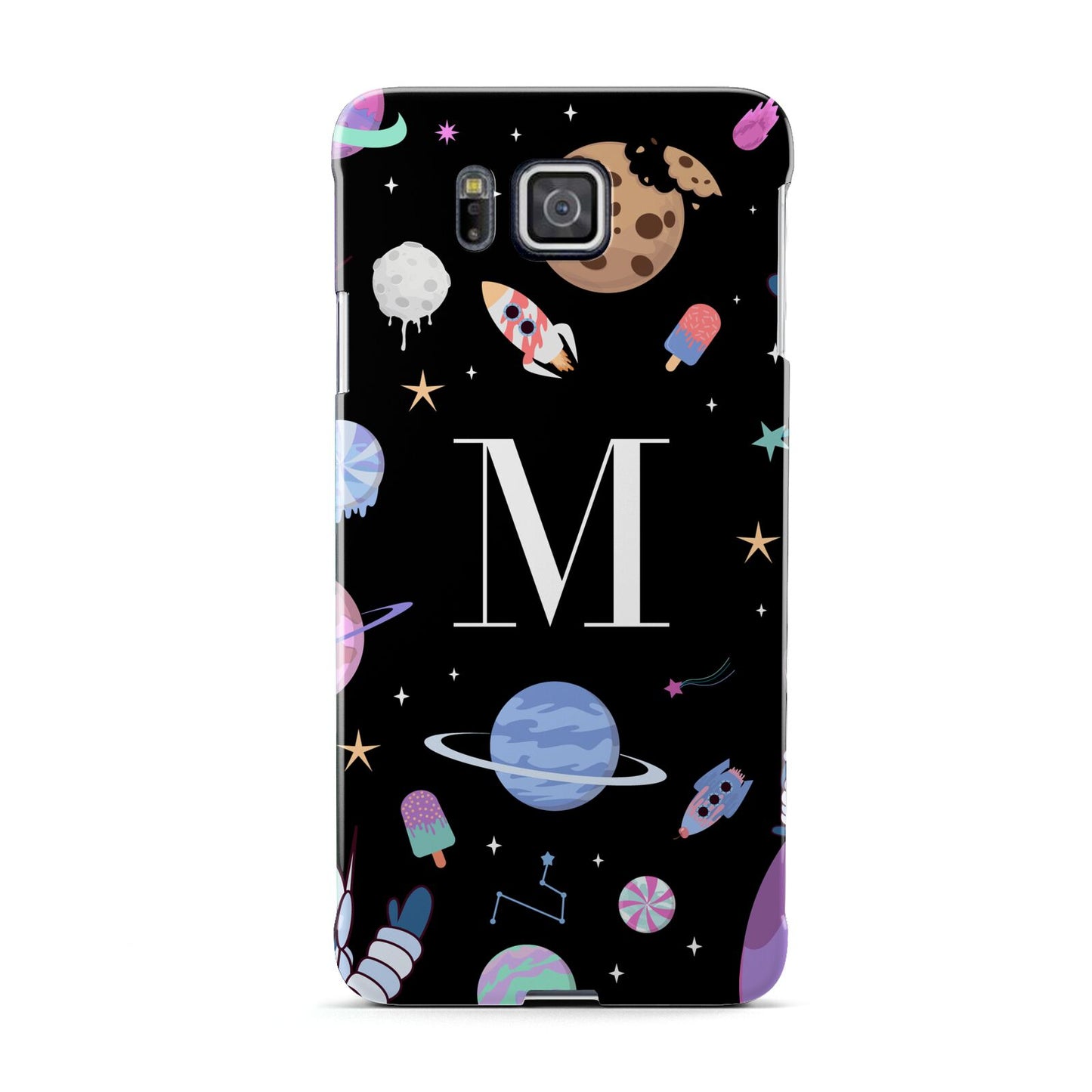 Initialled Candy Space Scene Samsung Galaxy Alpha Case