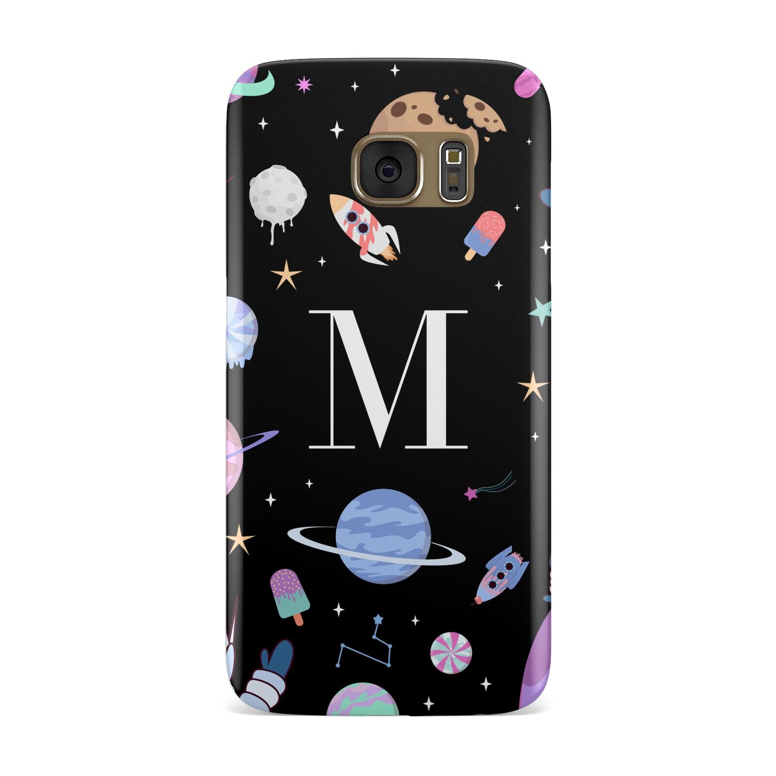 Initialled Candy Space Scene Samsung Galaxy Case