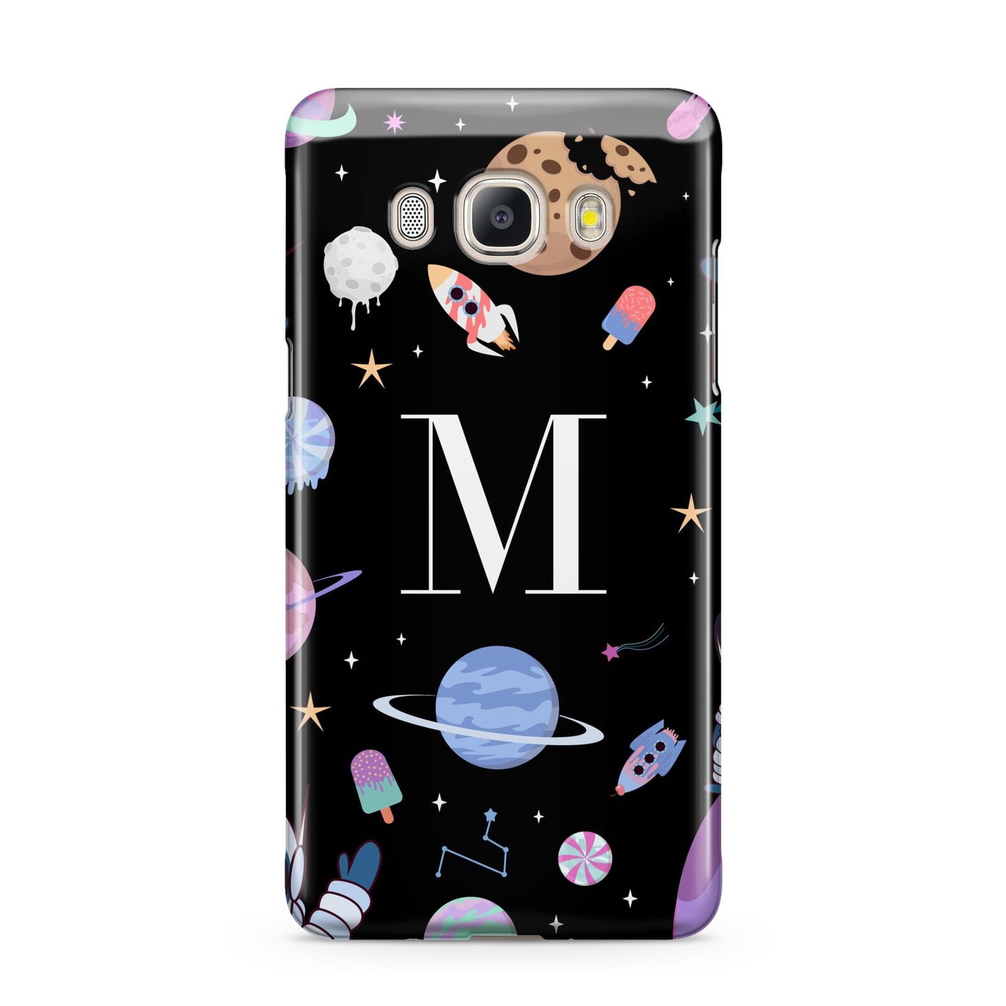 Initialled Candy Space Scene Samsung Galaxy J5 2016 Case