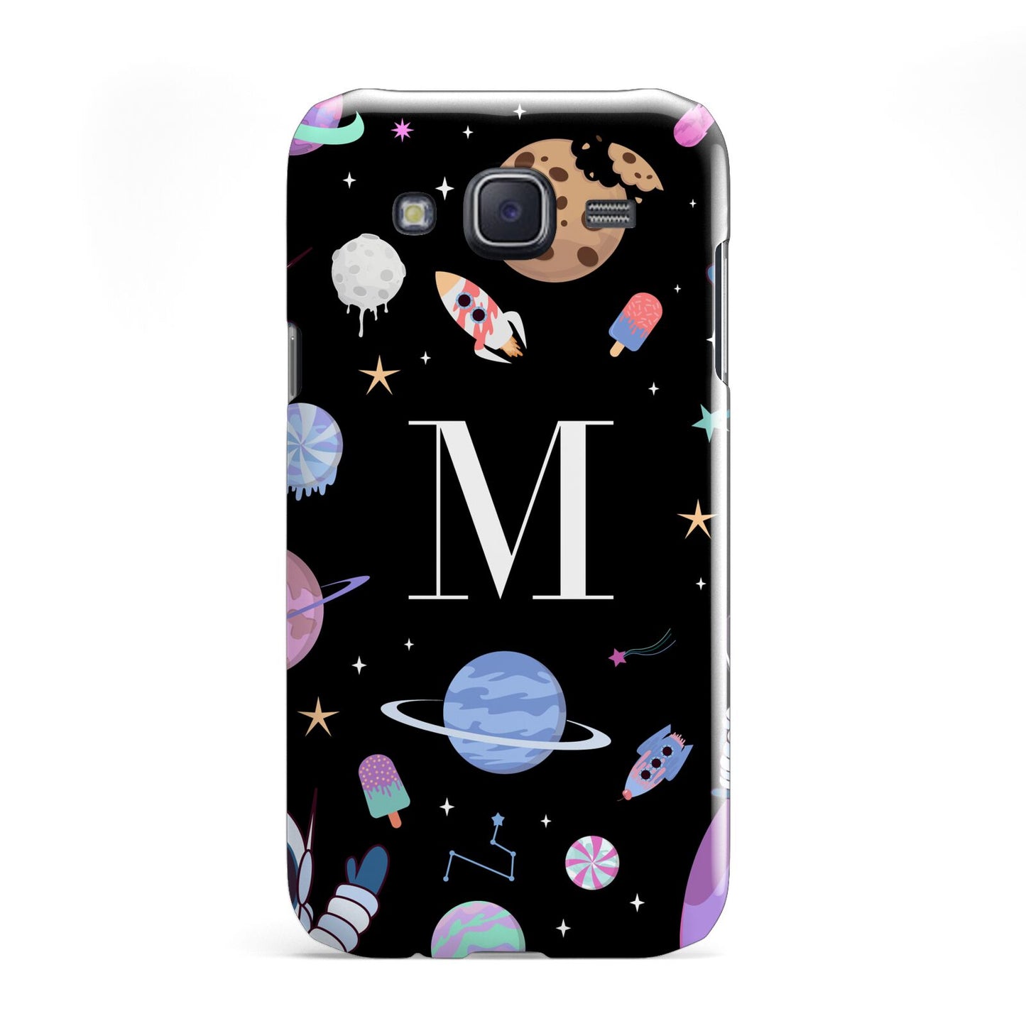 Initialled Candy Space Scene Samsung Galaxy J5 Case