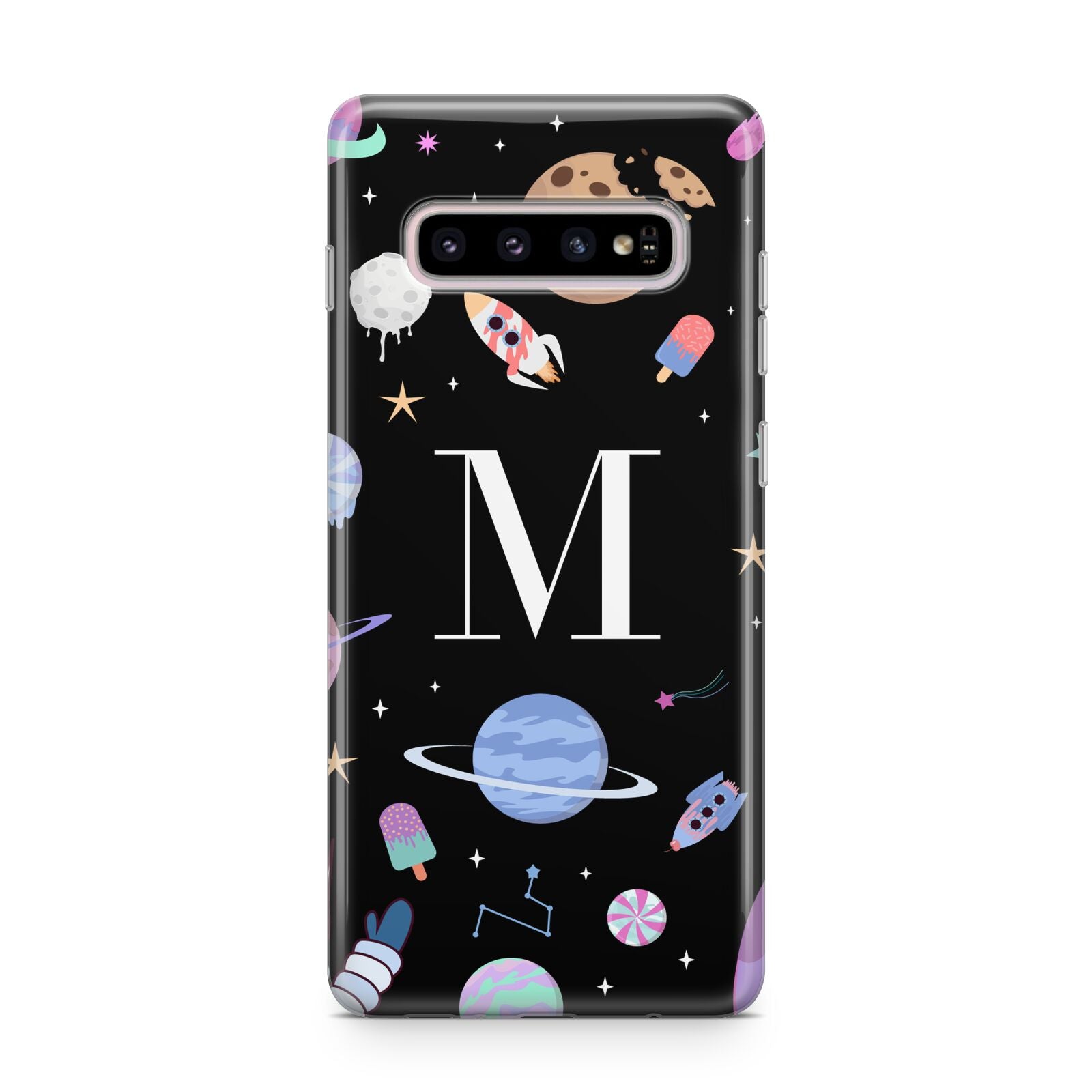 Initialled Candy Space Scene Samsung Galaxy S10 Plus Case