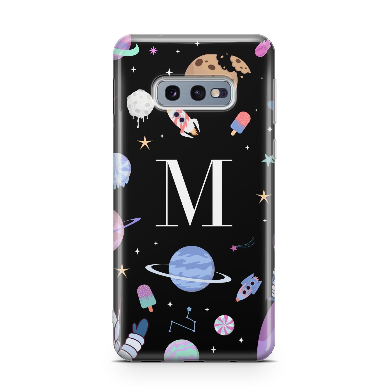 Initialled Candy Space Scene Samsung Galaxy S10E Case