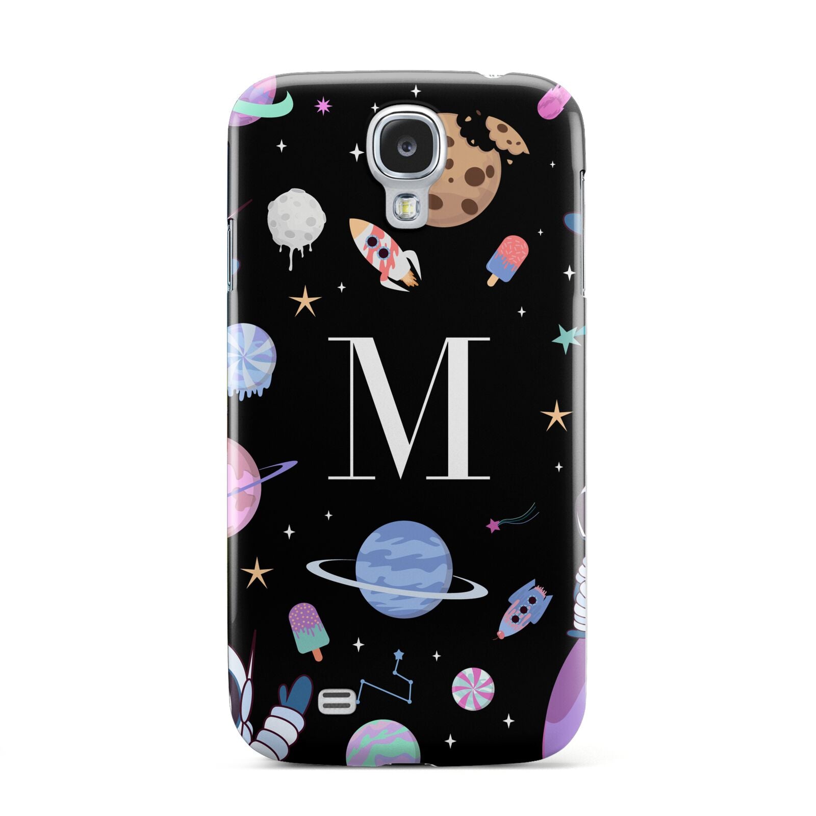 Initialled Candy Space Scene Samsung Galaxy S4 Case