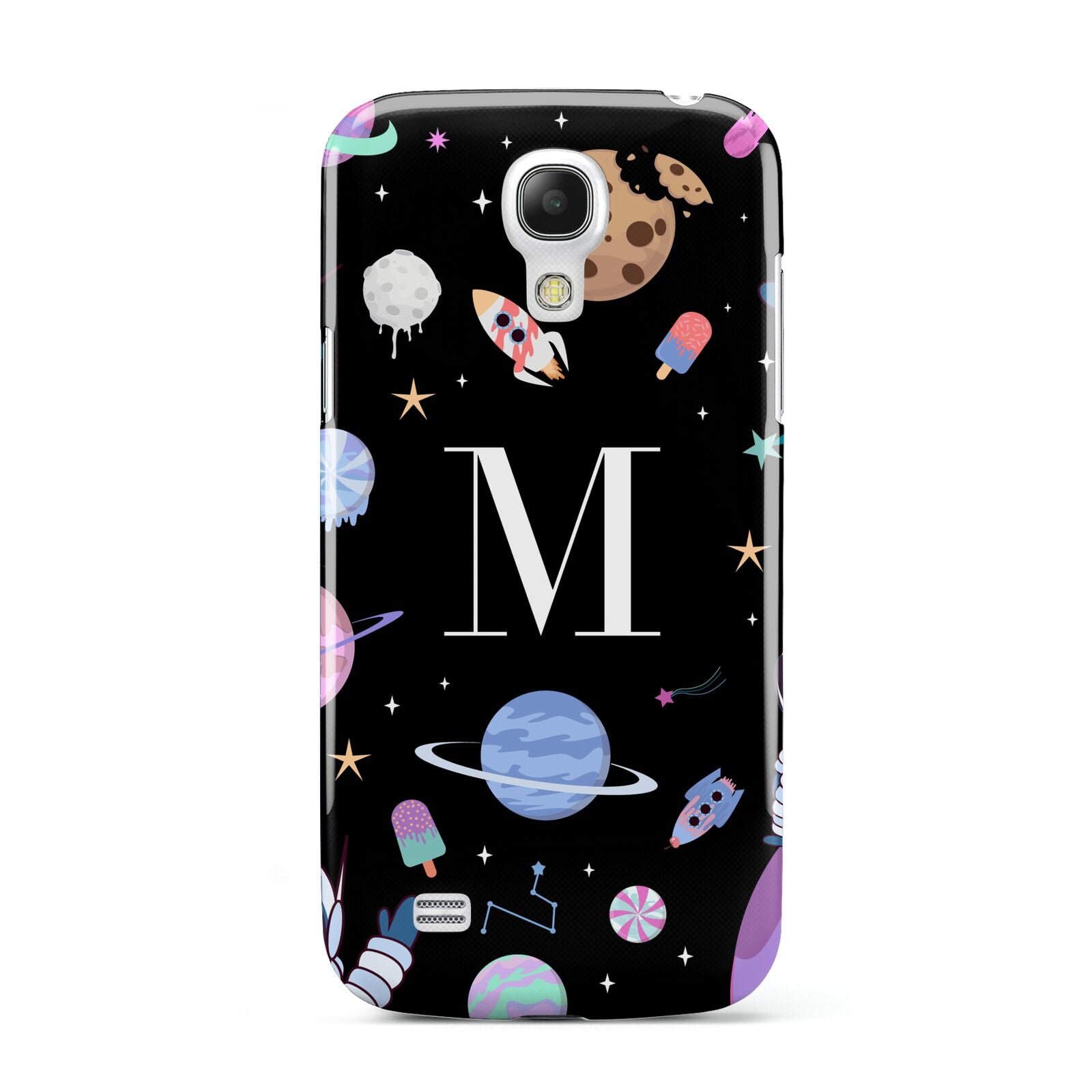 Initialled Candy Space Scene Samsung Galaxy S4 Mini Case