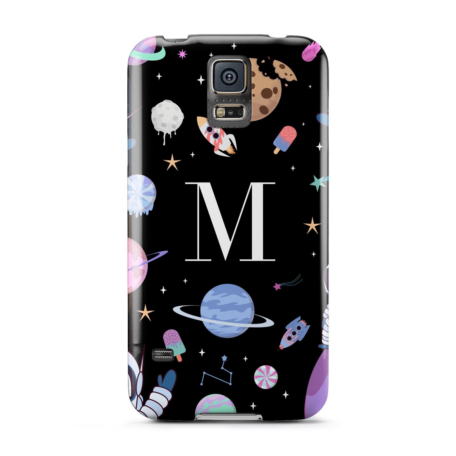 Initialled Candy Space Scene Samsung Galaxy S5 Case