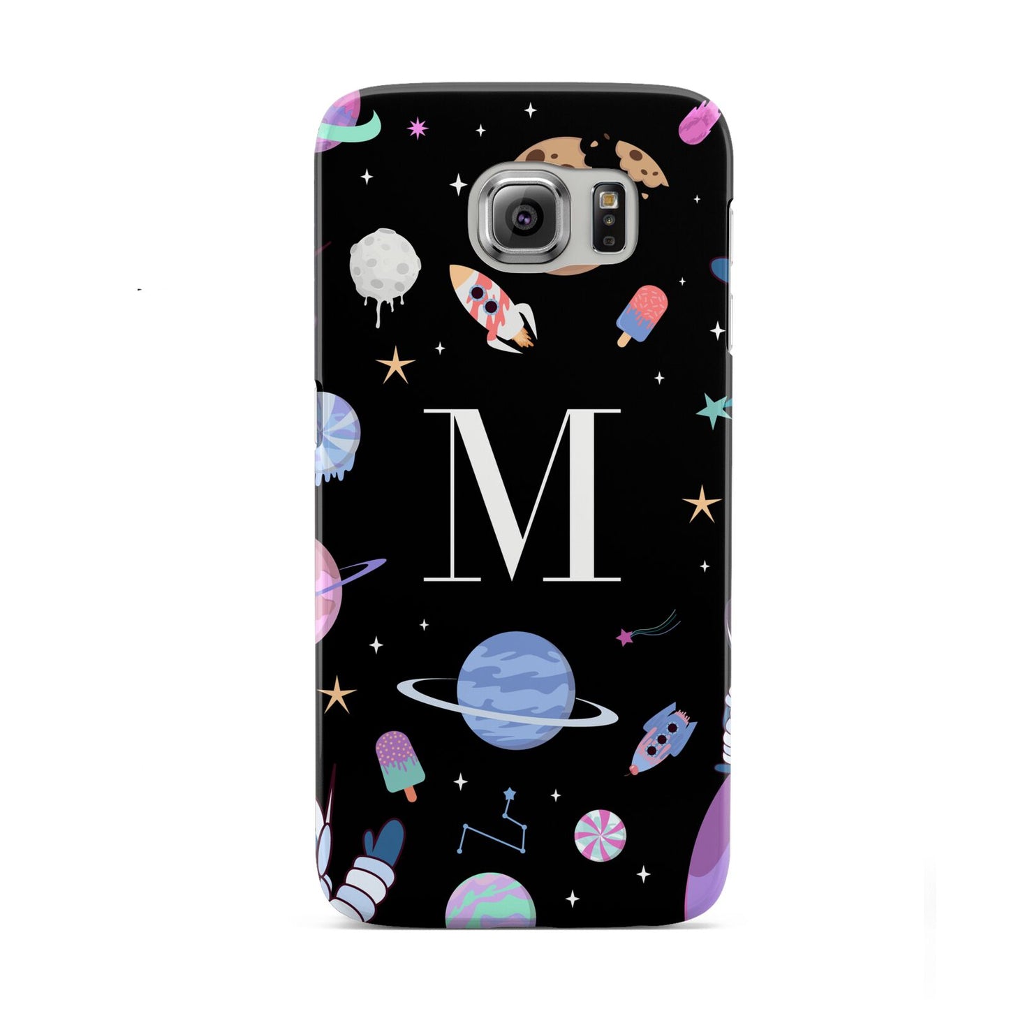 Initialled Candy Space Scene Samsung Galaxy S6 Case