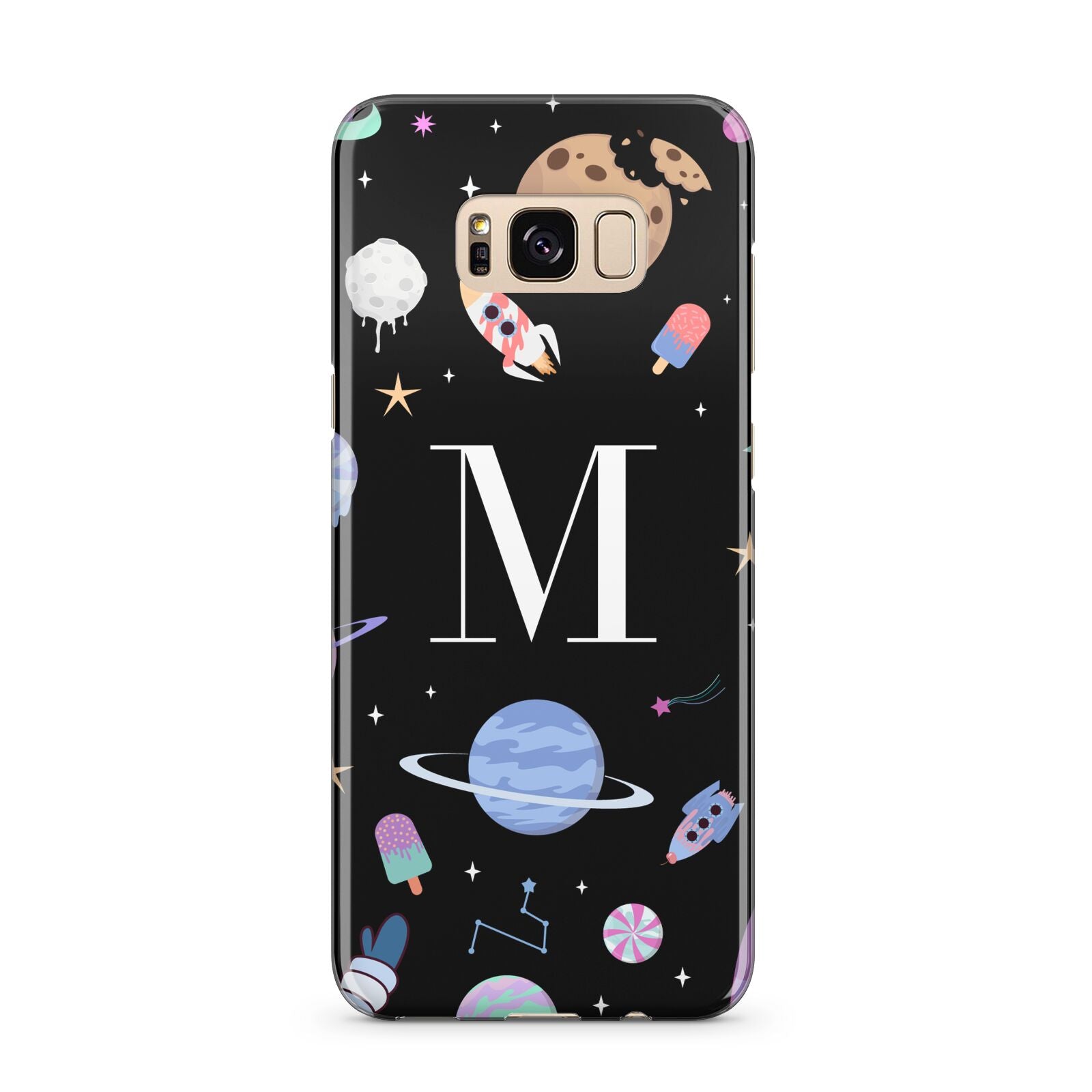 Initialled Candy Space Scene Samsung Galaxy S8 Plus Case