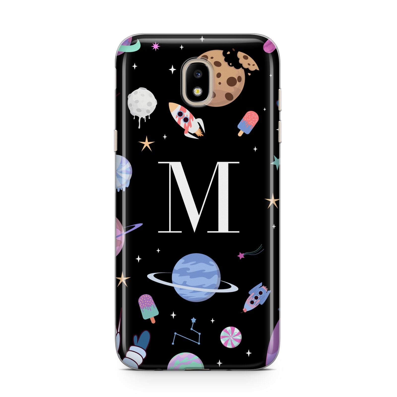 Initialled Candy Space Scene Samsung J5 2017 Case