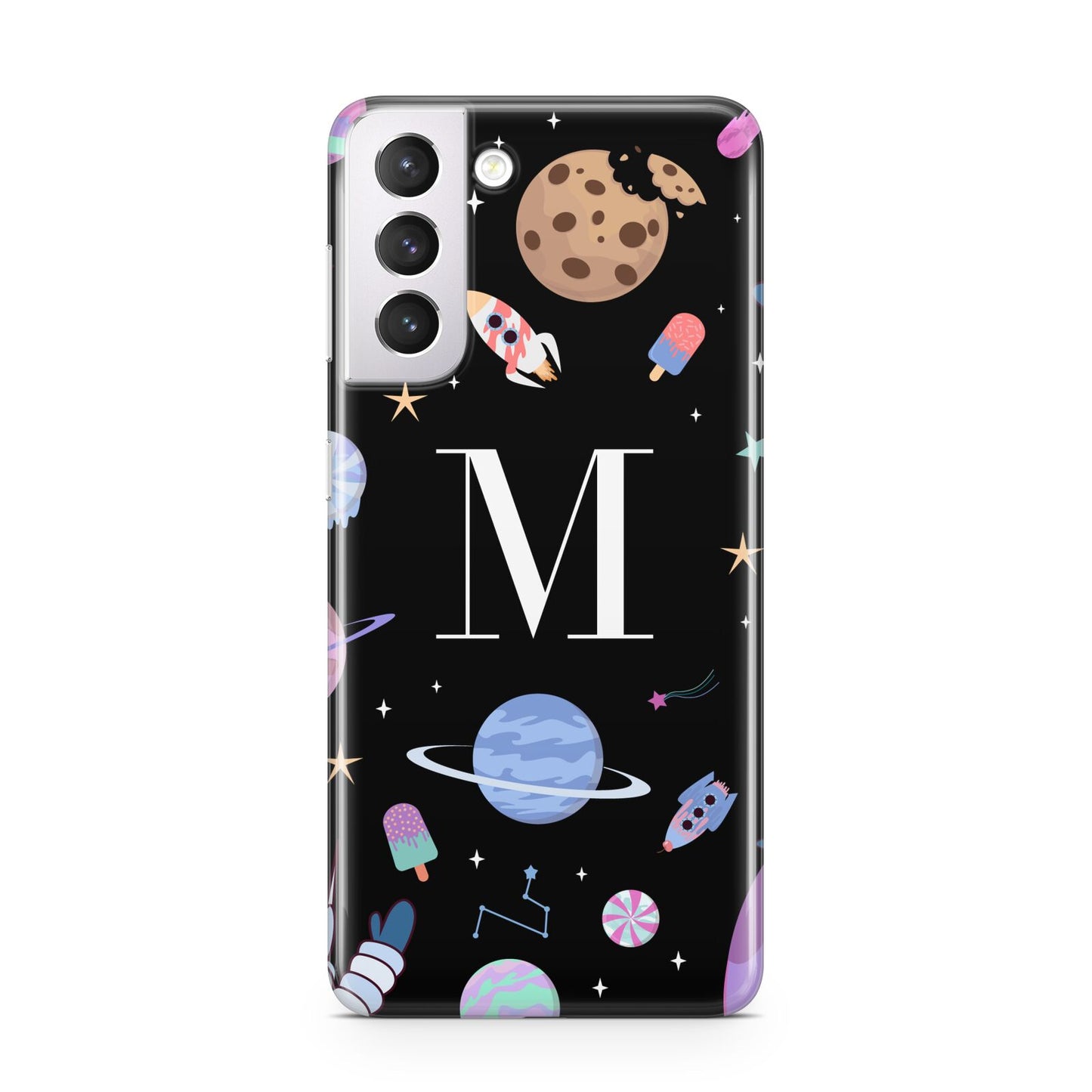 Initialled Candy Space Scene Samsung S21 Case