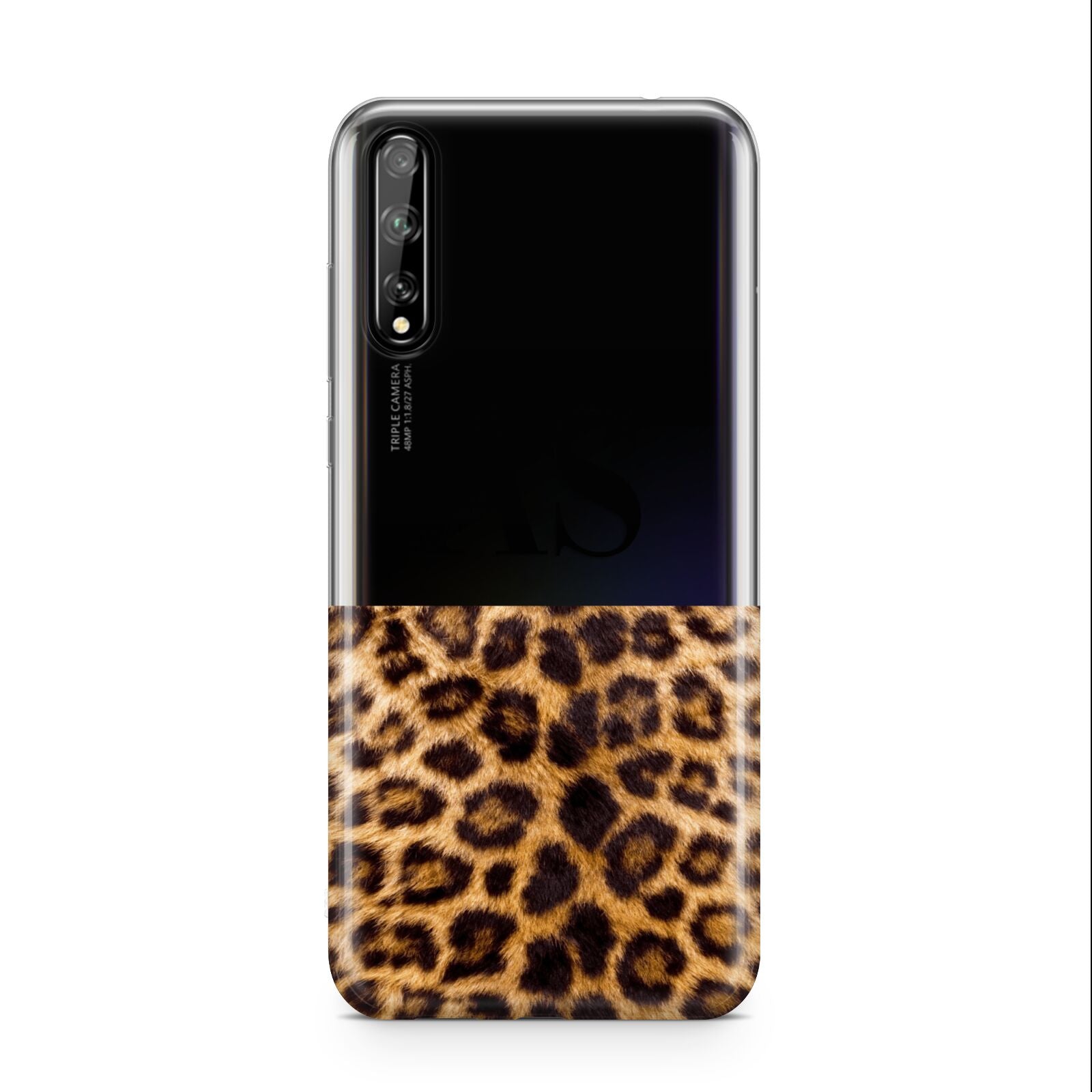 Initialled Leopard Print Huawei Enjoy 10s Phone Case