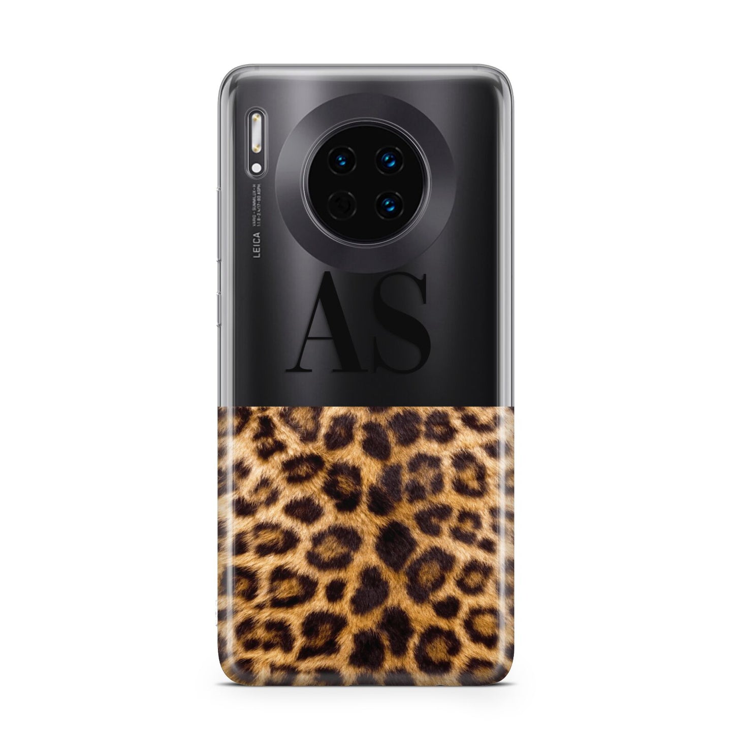 Initialled Leopard Print Huawei Mate 30