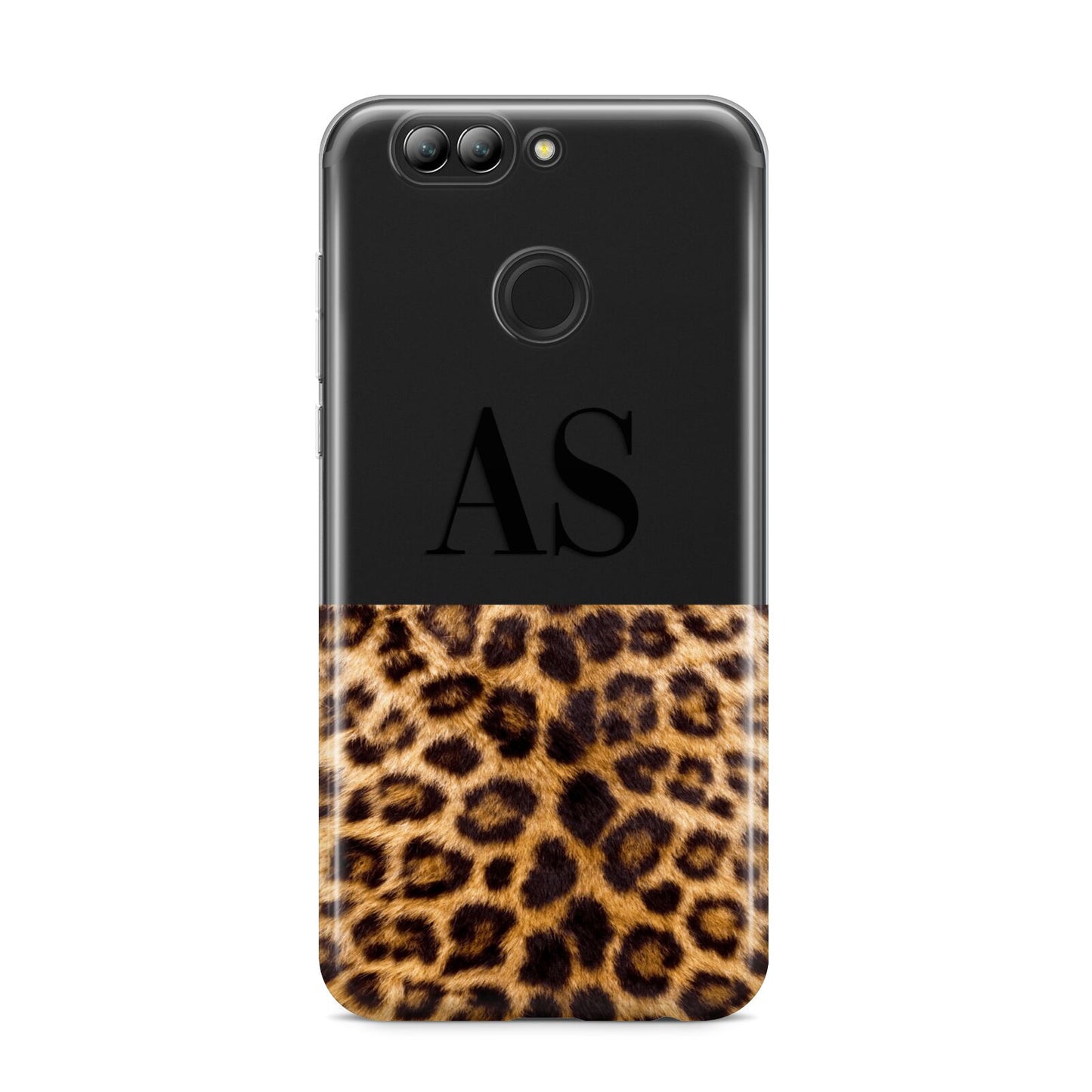 Initialled Leopard Print Huawei Nova 2s Phone Case