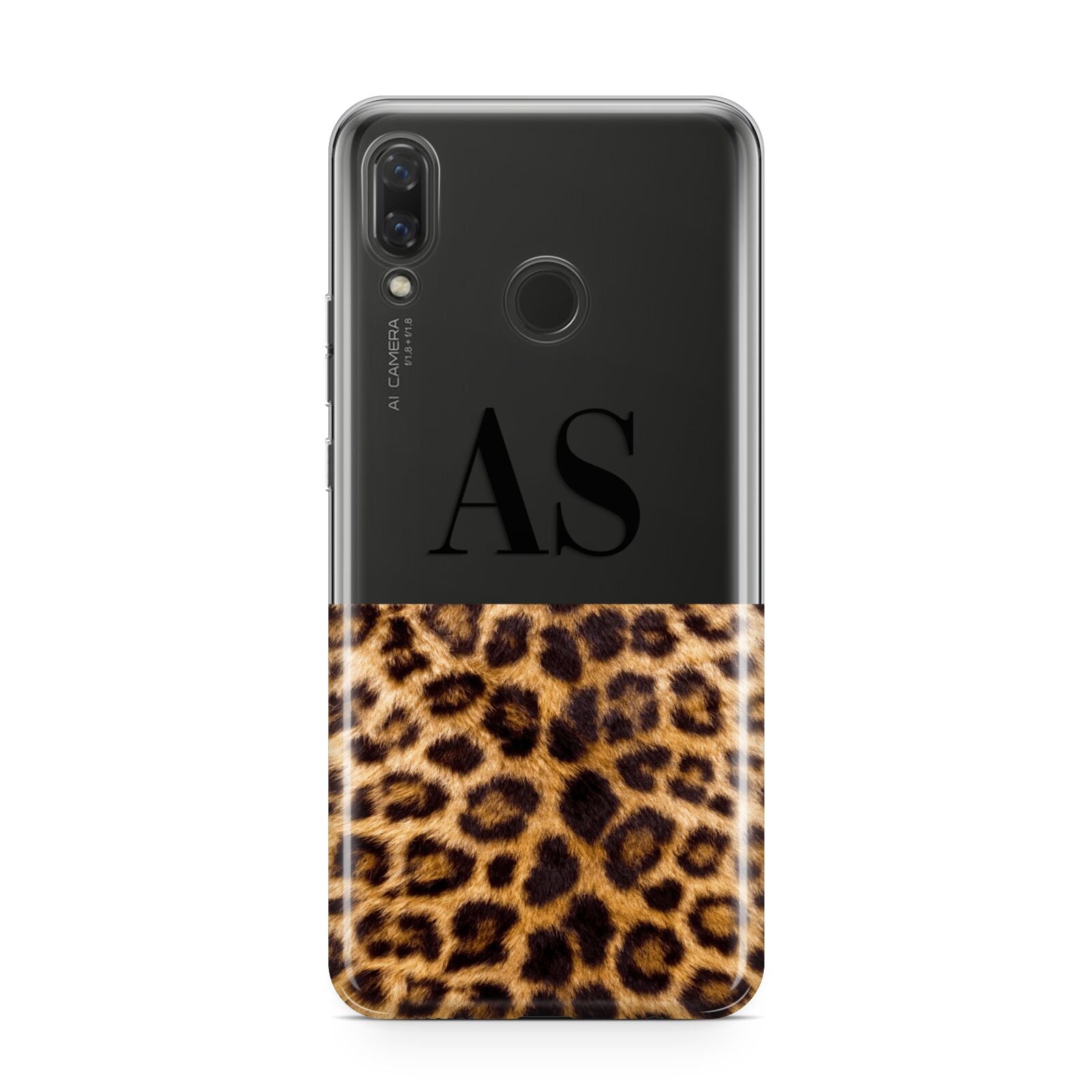 Initialled Leopard Print Huawei Nova 3 Phone Case