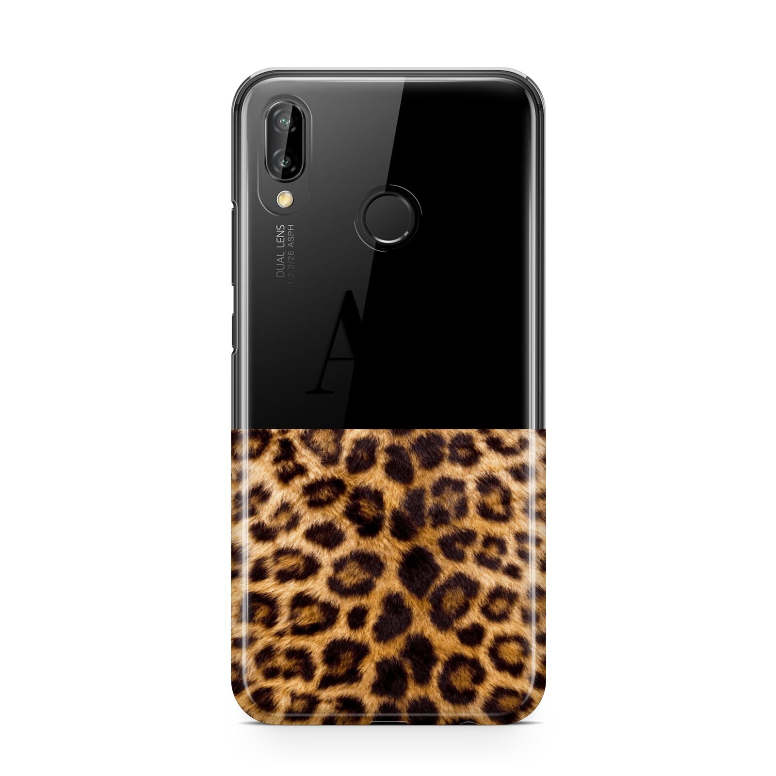 Initialled Leopard Print Huawei P20 Lite Phone Case