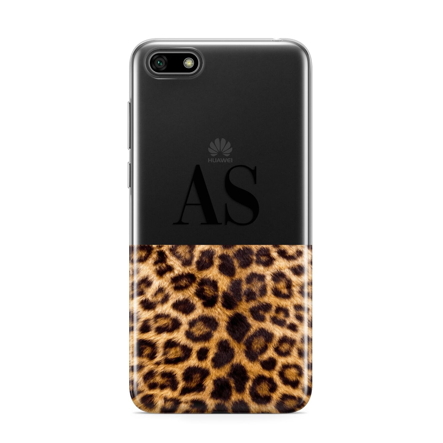 Initialled Leopard Print Huawei Y5 Prime 2018 Phone Case