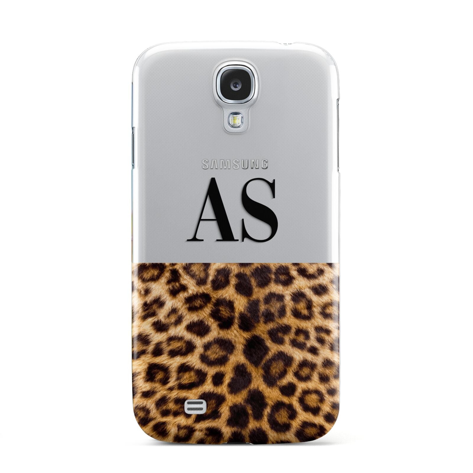 Initialled Leopard Print Samsung Galaxy S4 Case