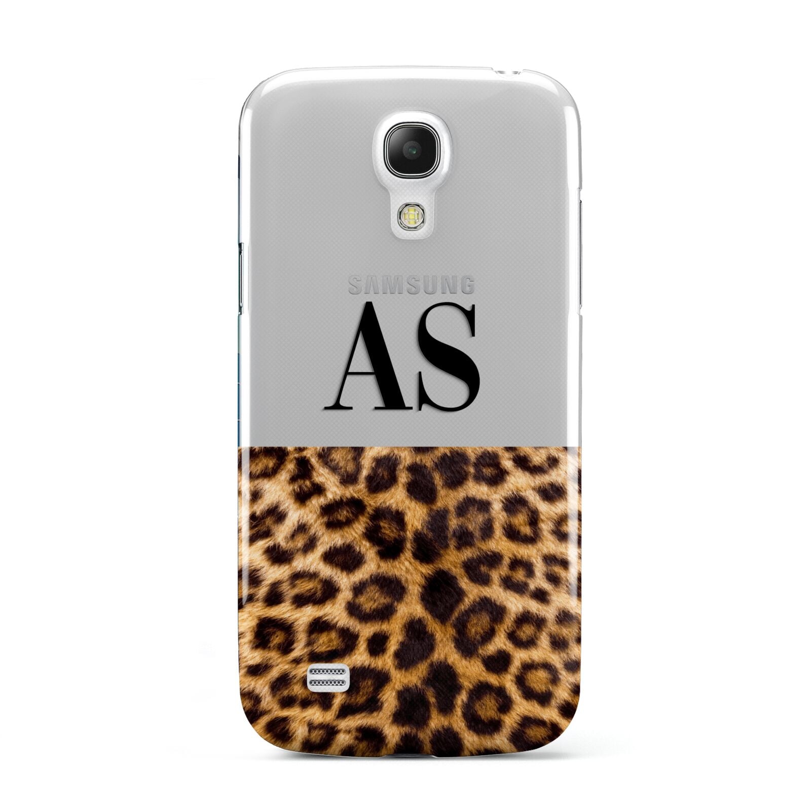 Initialled Leopard Print Samsung Galaxy S4 Mini Case