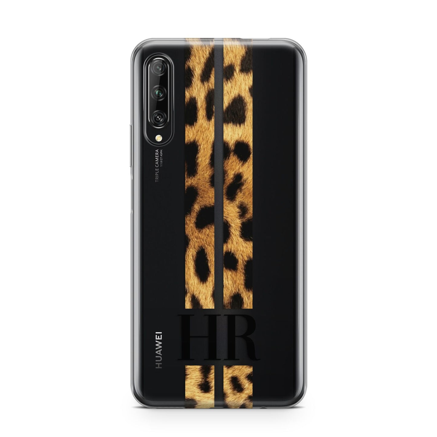 Initialled Leopard Print Stripes Huawei P Smart Pro 2019