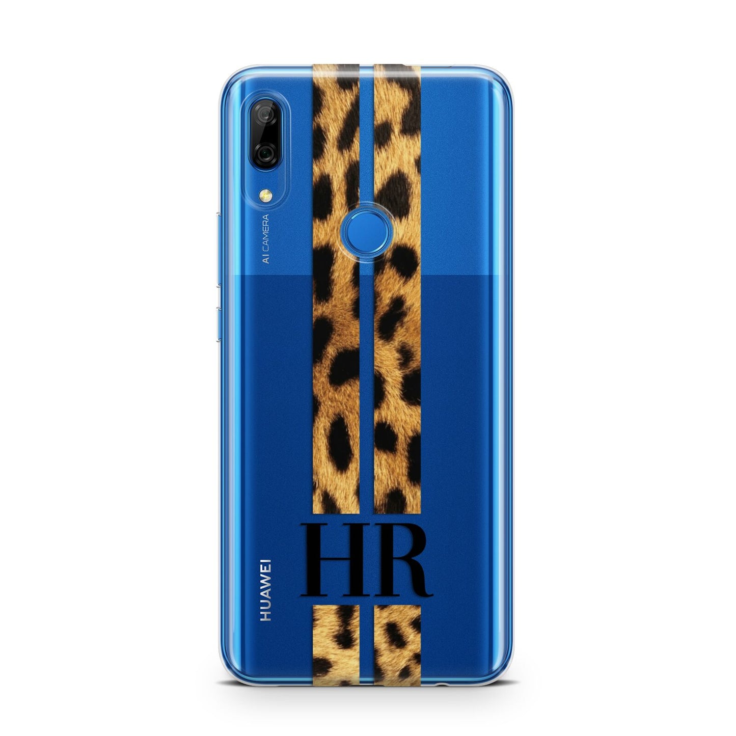 Initialled Leopard Print Stripes Huawei P Smart Z