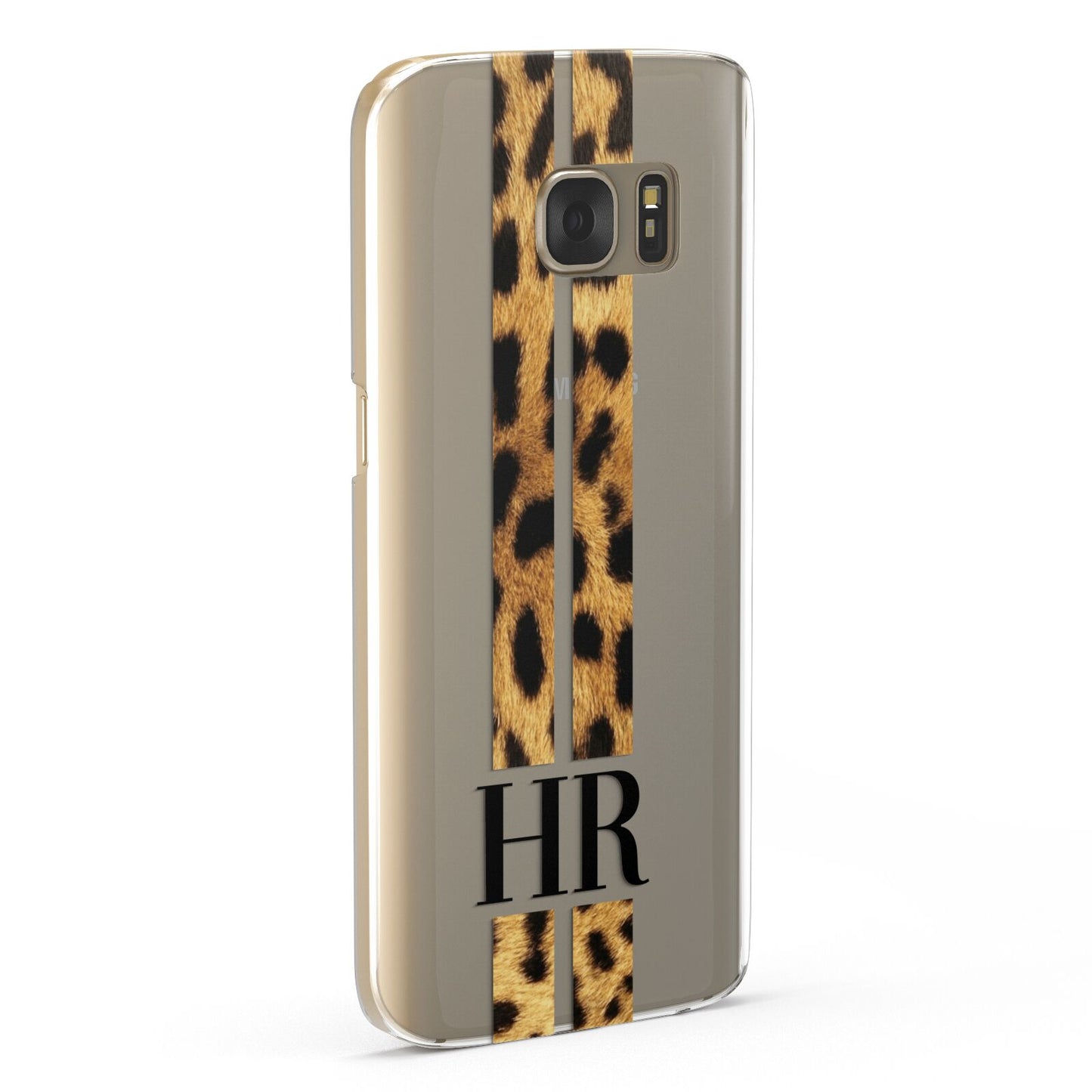 Initialled Leopard Print Stripes Samsung Galaxy Case Fourty Five Degrees