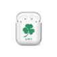 Initialled Shamrock Custom AirPods Case