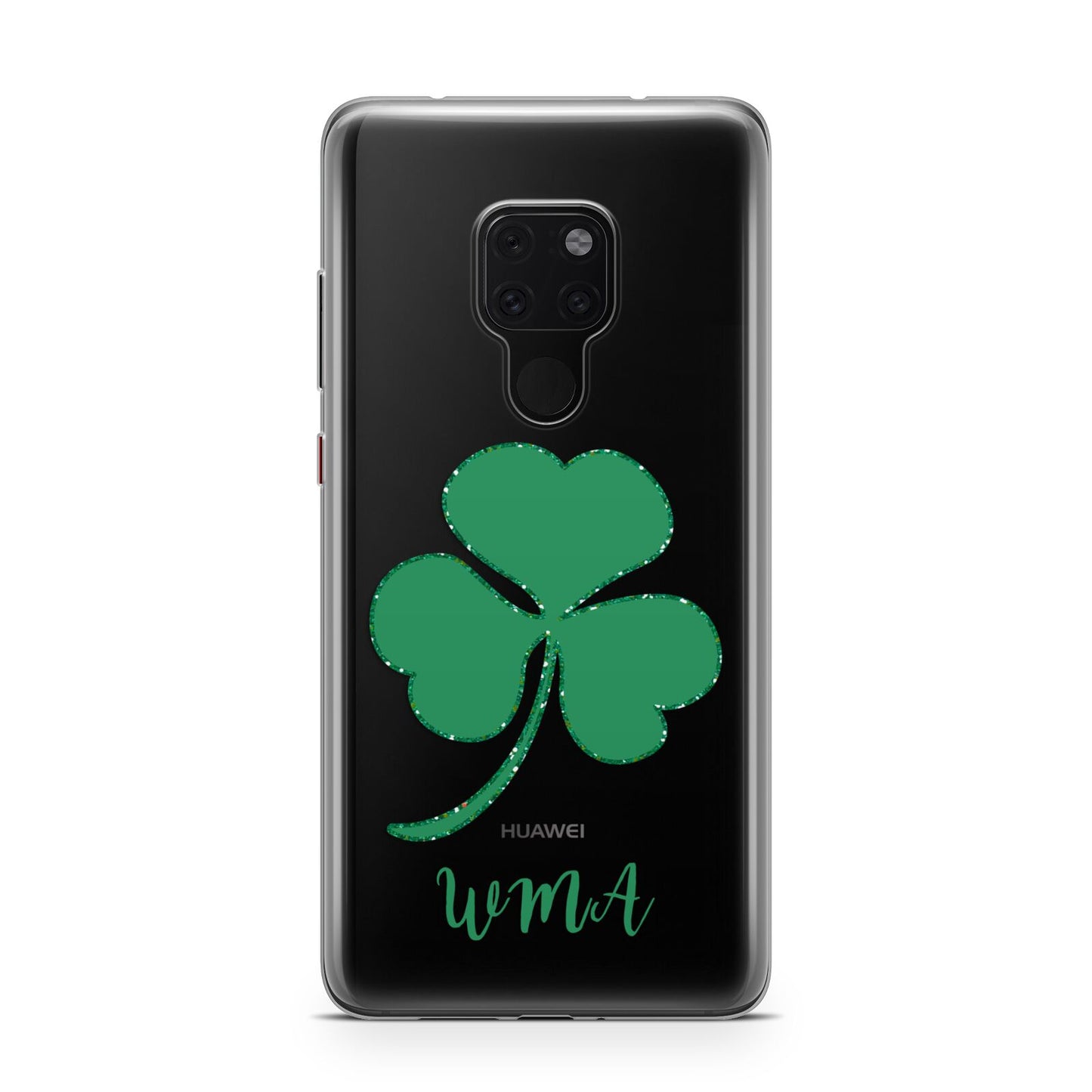 Initialled Shamrock Custom Huawei Mate 20 Phone Case