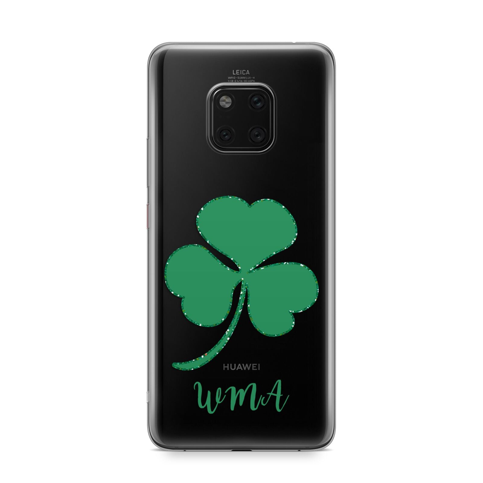 Initialled Shamrock Custom Huawei Mate 20 Pro Phone Case