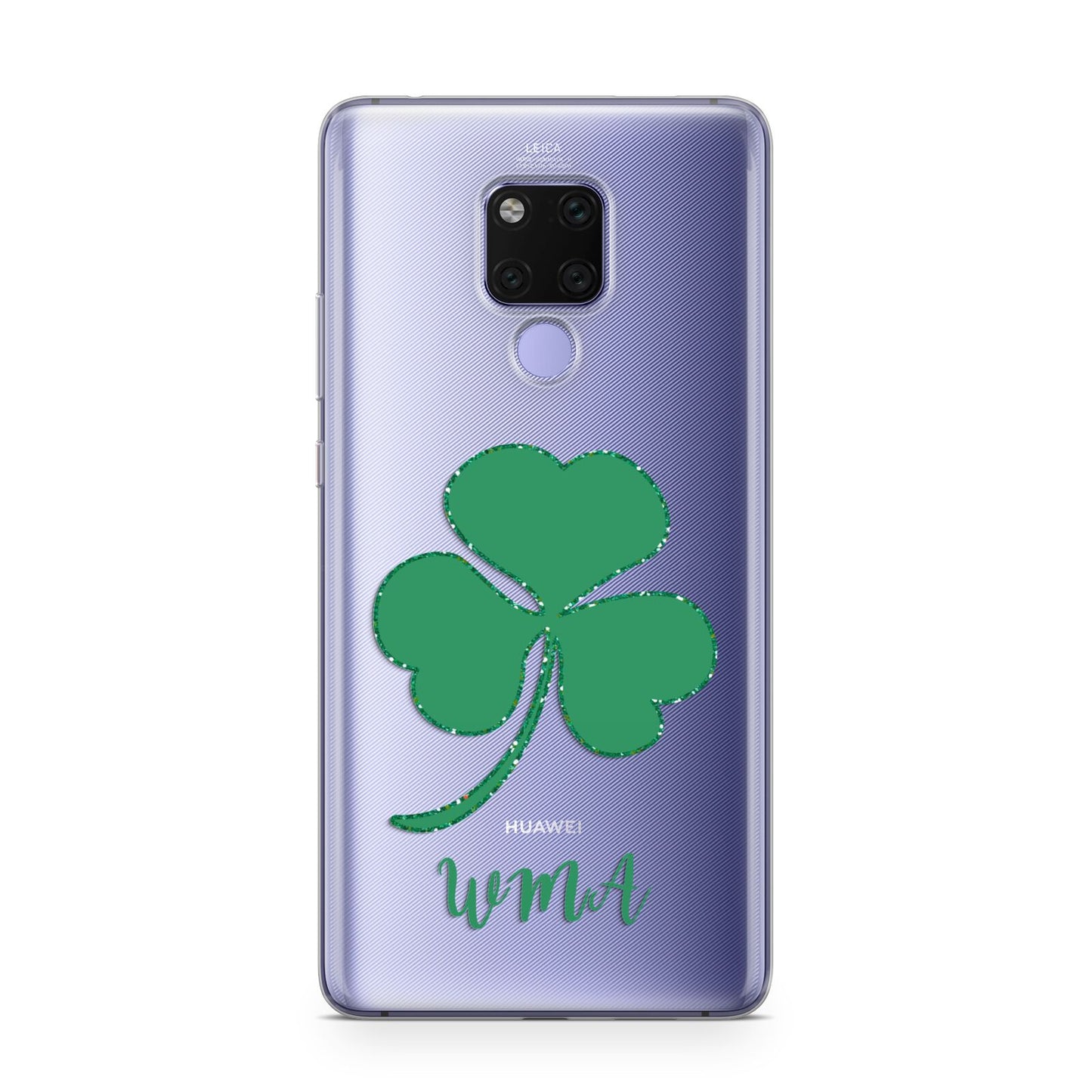 Initialled Shamrock Custom Huawei Mate 20X Phone Case