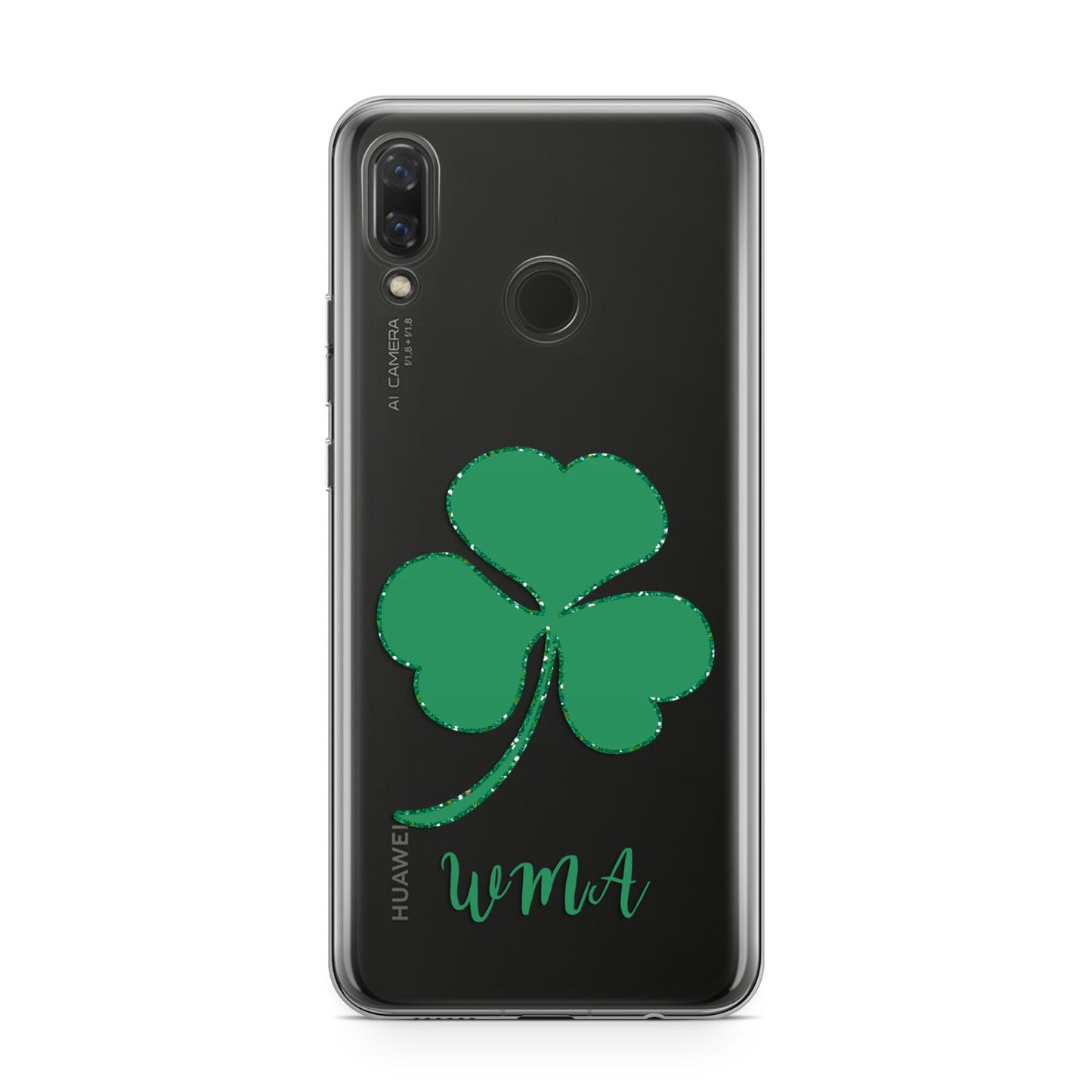 Initialled Shamrock Custom Huawei Nova 3 Phone Case