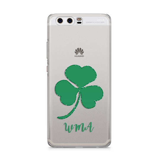 Initialled Shamrock Custom Huawei P10 Phone Case