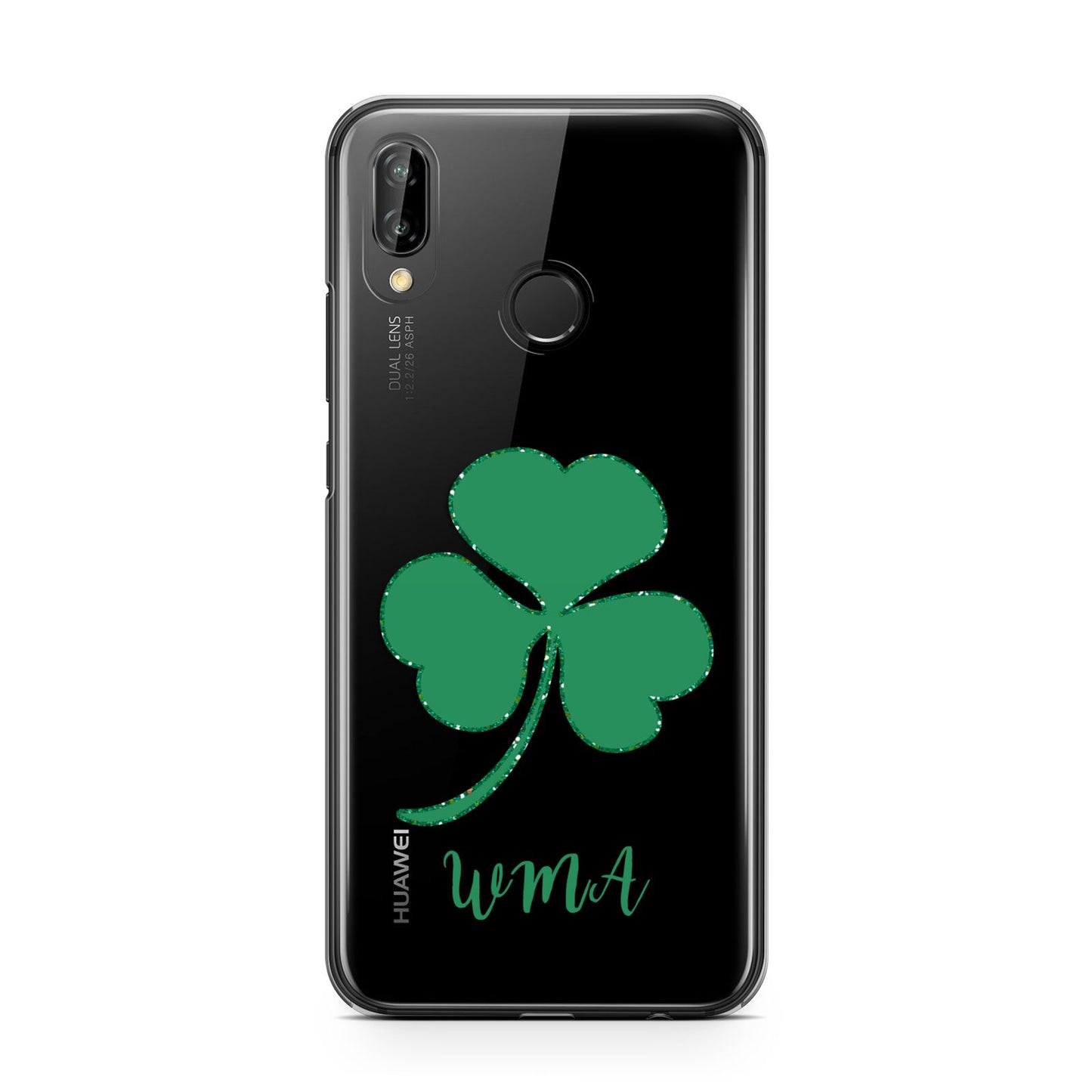 Initialled Shamrock Custom Huawei P20 Lite Phone Case