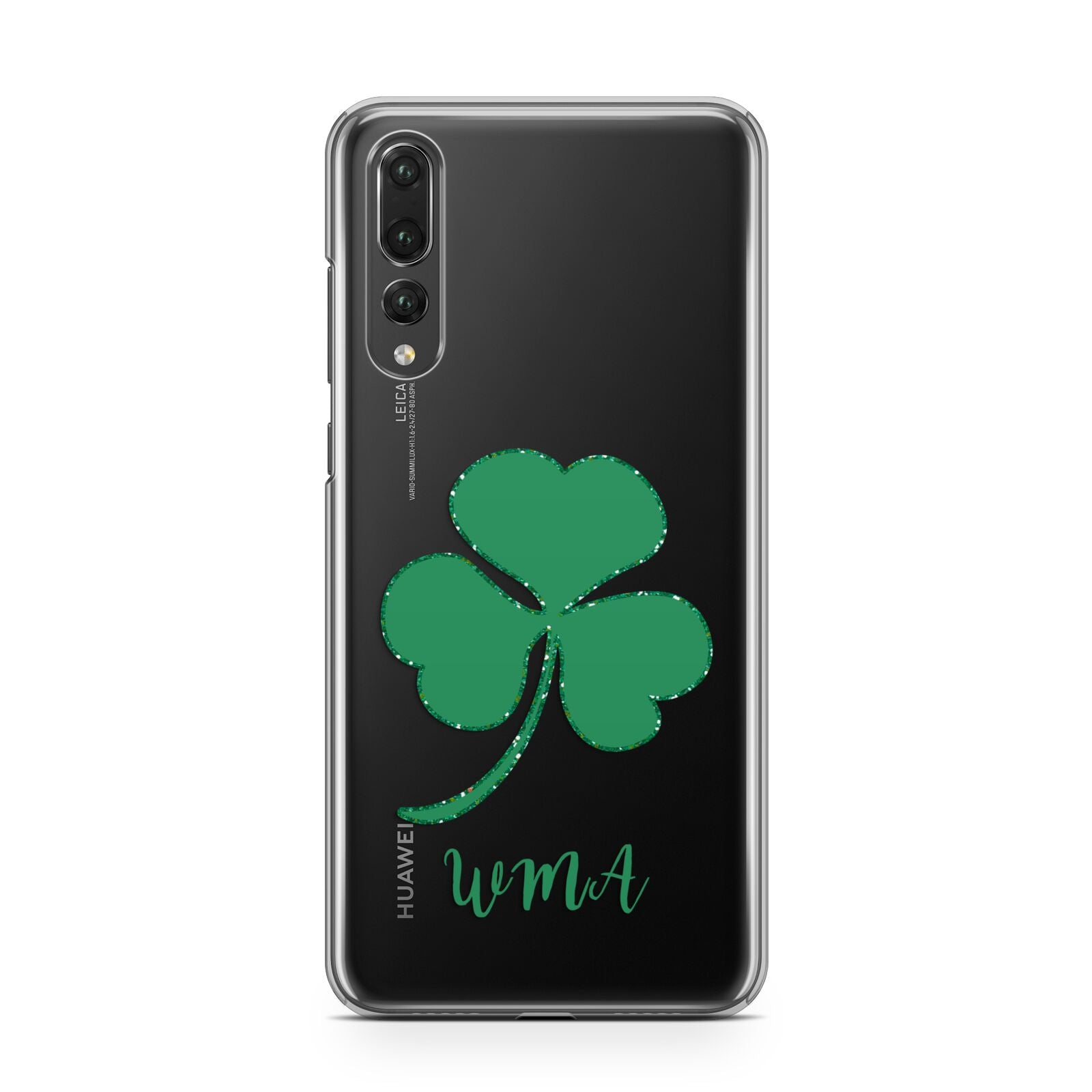 Initialled Shamrock Custom Huawei P20 Pro Phone Case