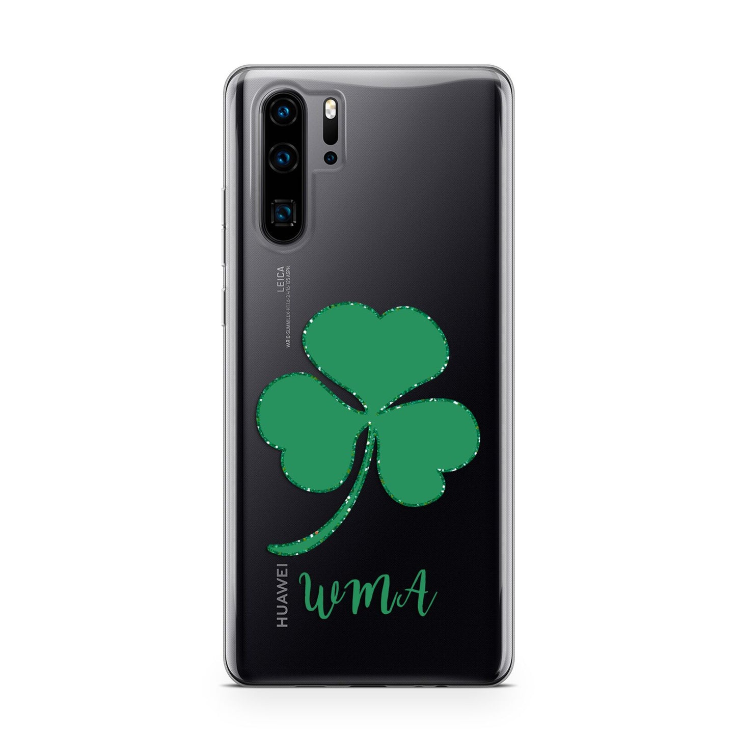 Initialled Shamrock Custom Huawei P30 Pro Phone Case