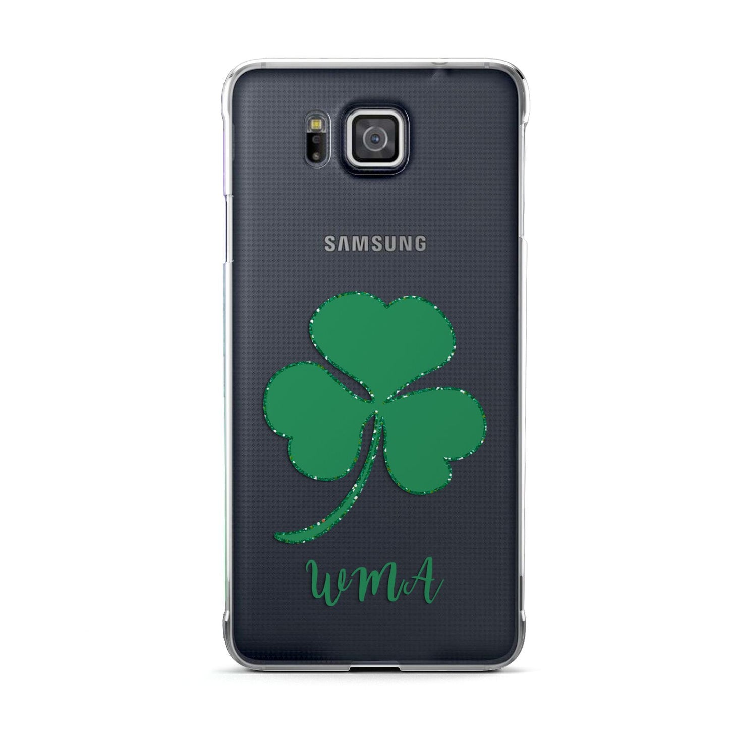 Initialled Shamrock Custom Samsung Galaxy Alpha Case