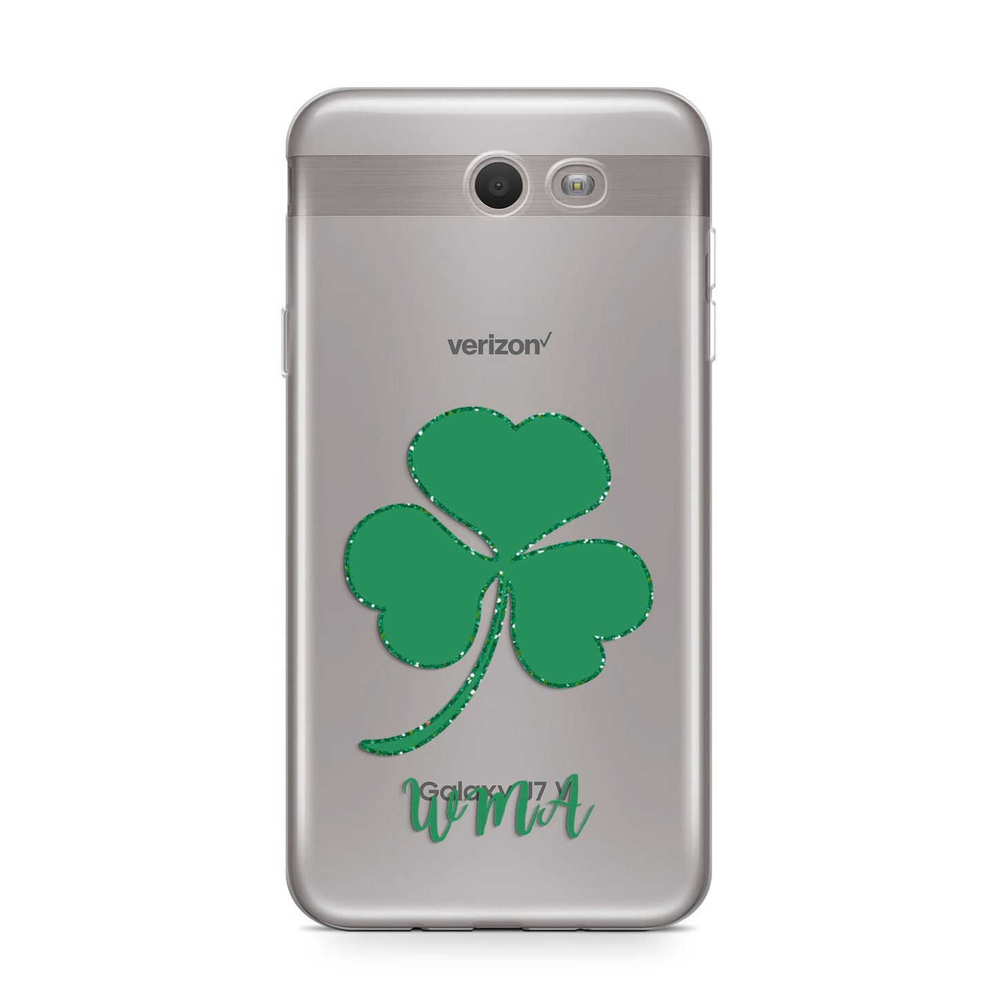 Initialled Shamrock Custom Samsung Galaxy J7 2017 Case